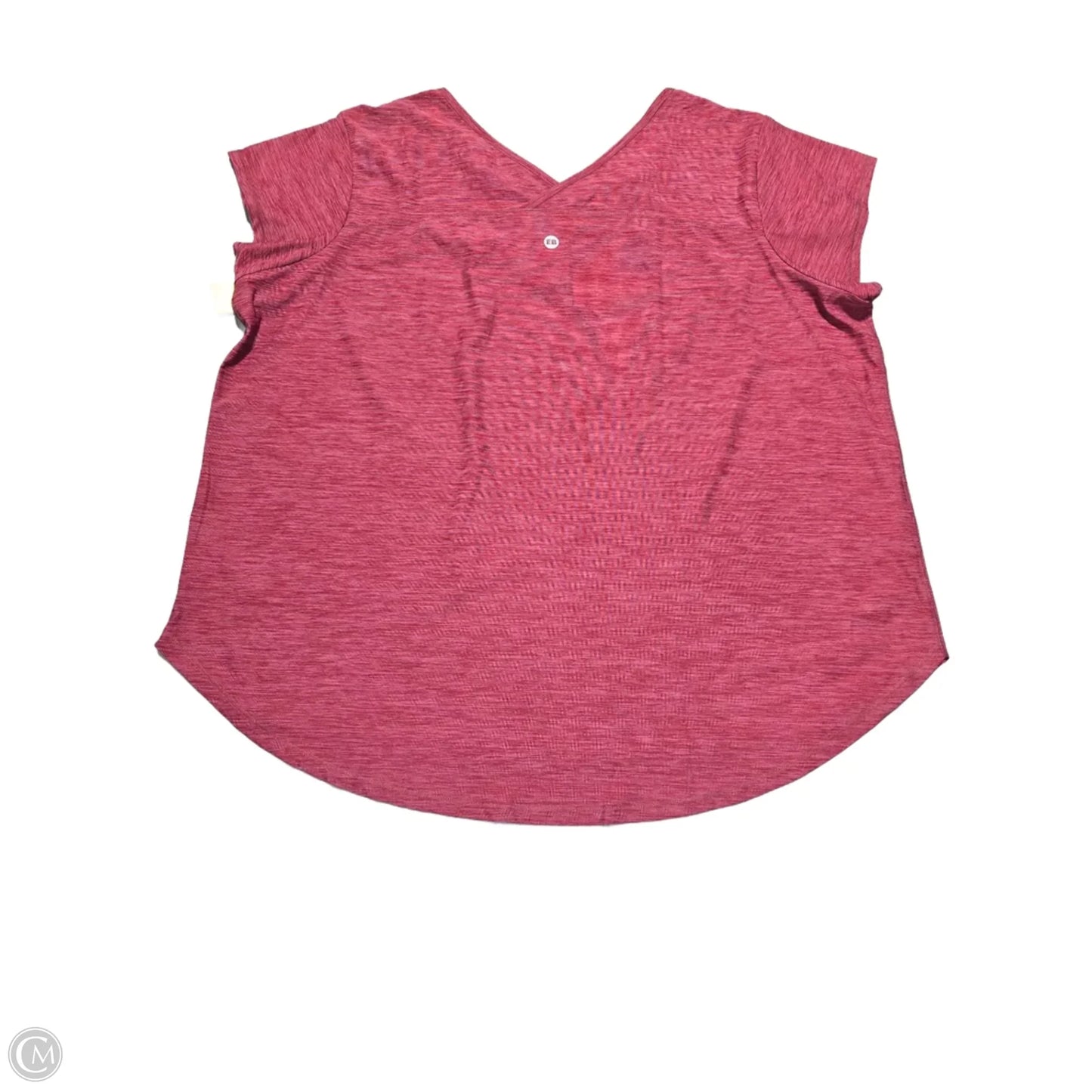 Athletic Top Short Sleeve By Eddie Bauer In Red, Size: 2x