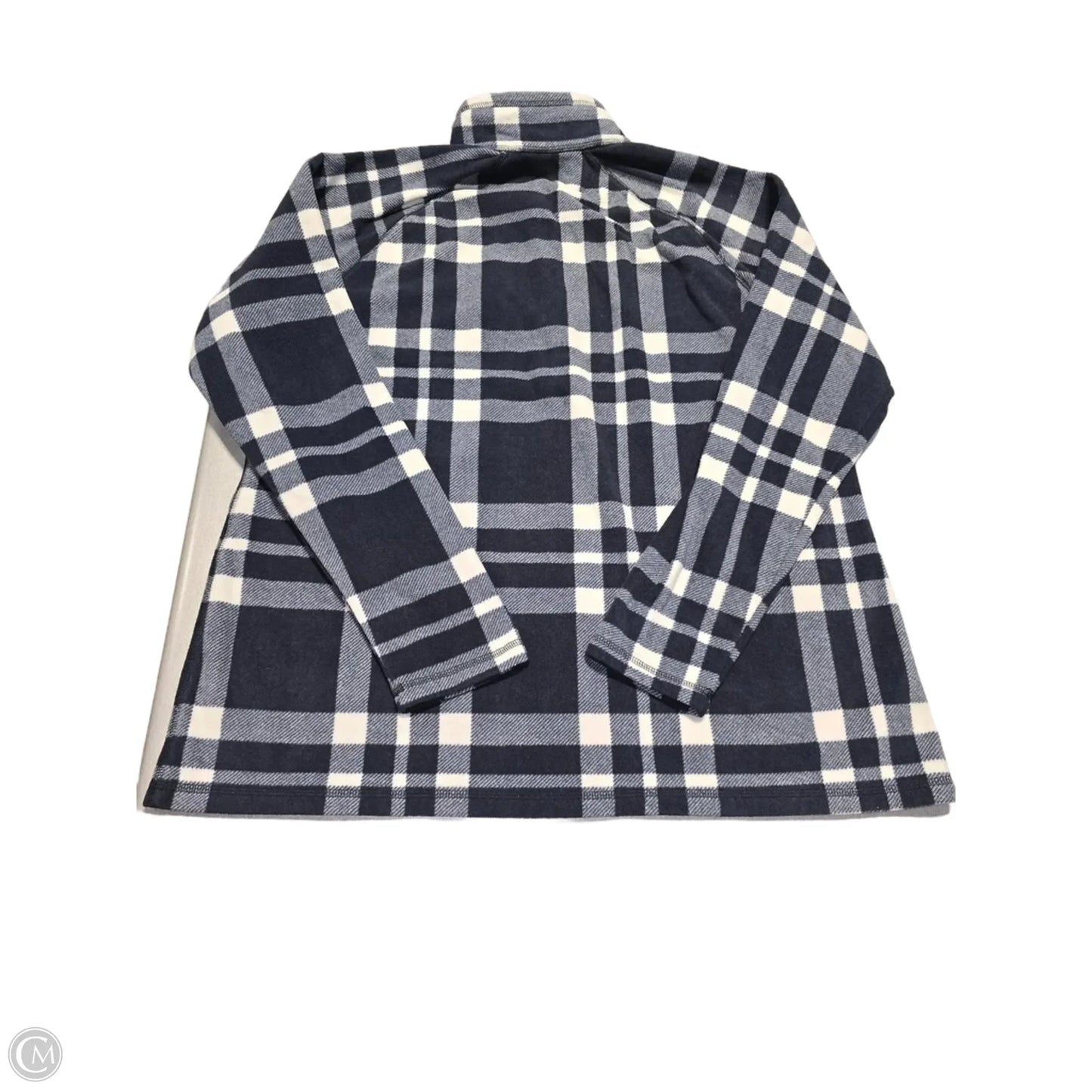 Jacket Fleece By Eddie Bauer In Navy, Size: 30