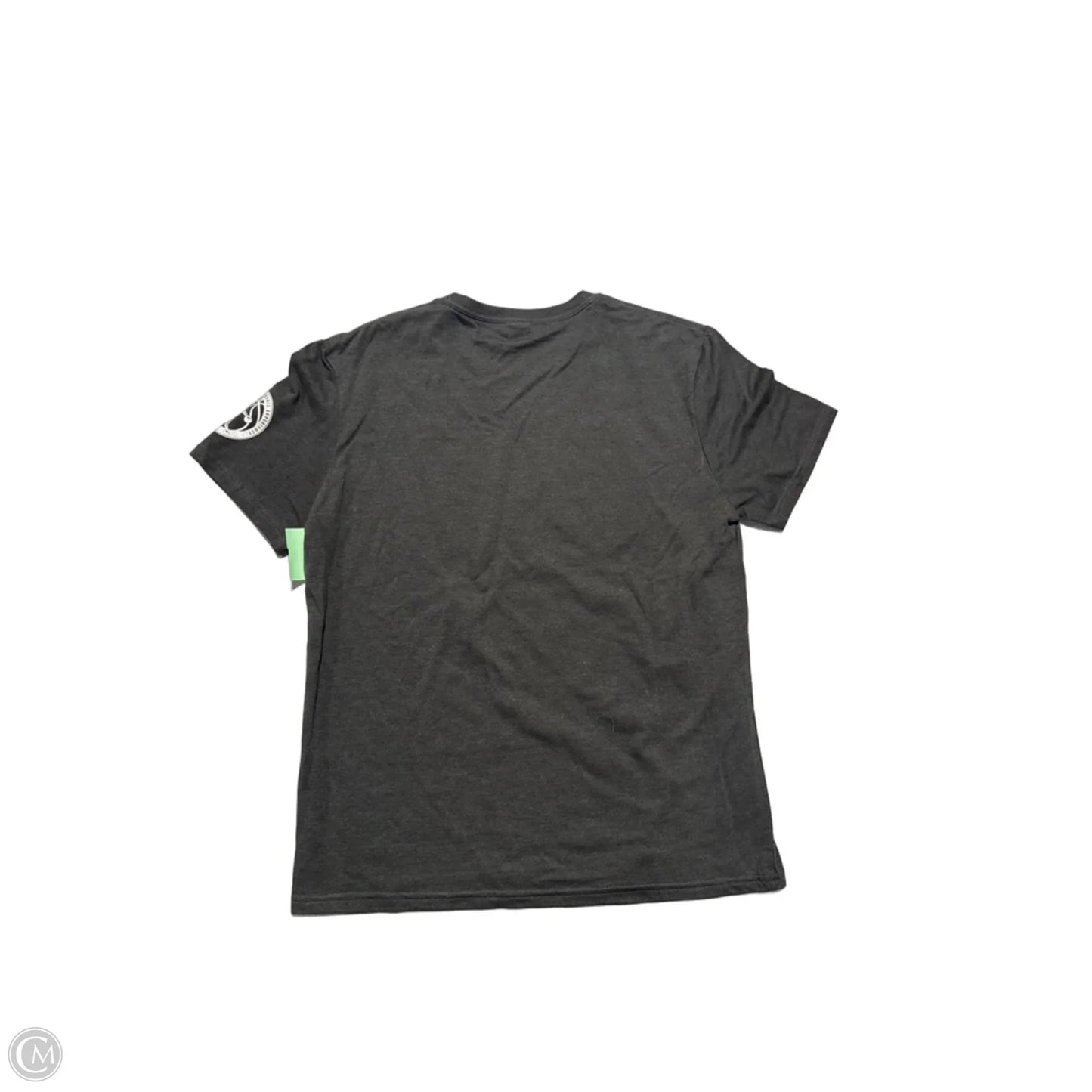 Top Short Sleeve By Cme In Grey, Size: S
