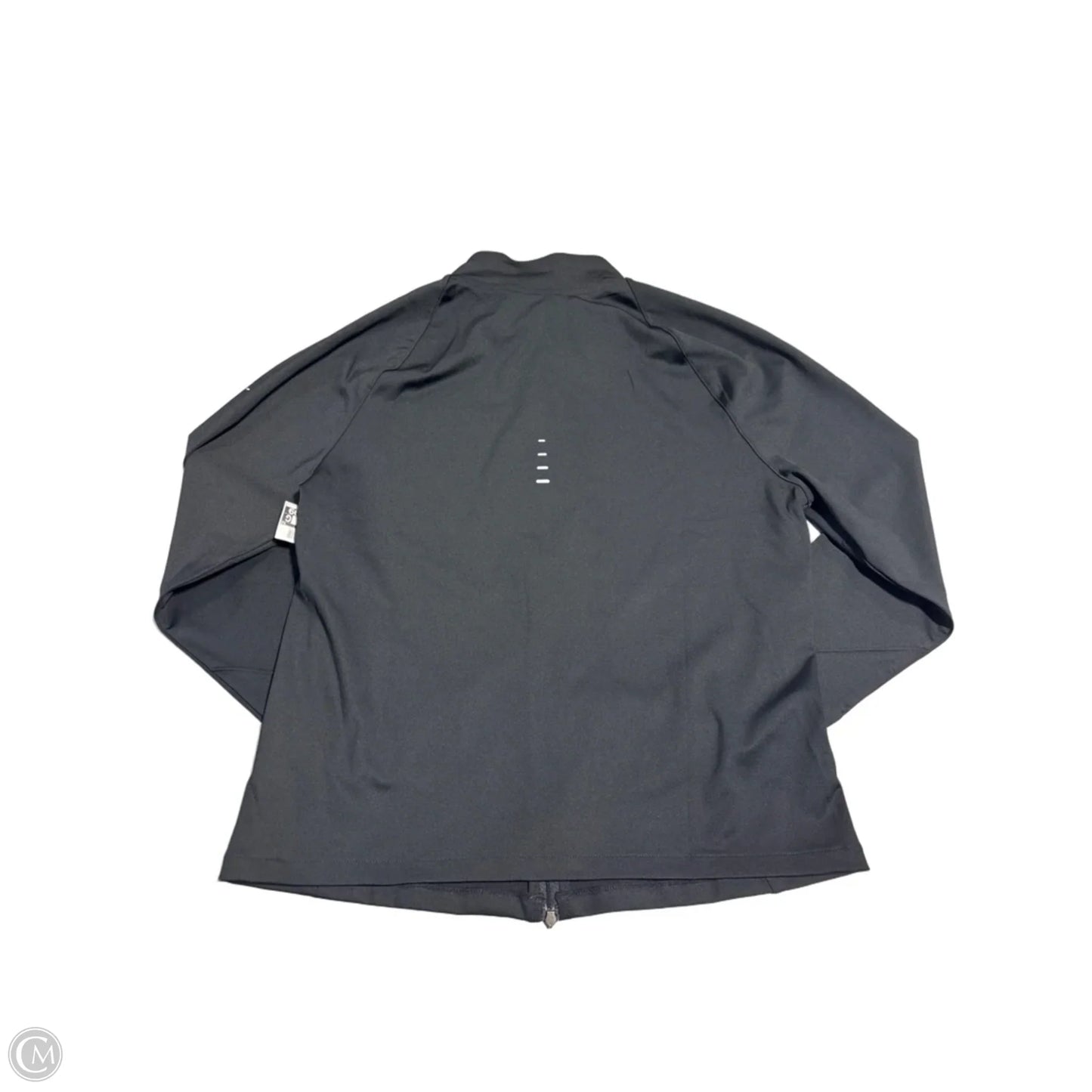 Athletic Jacket By Nike In Leopard Print, Size: L
