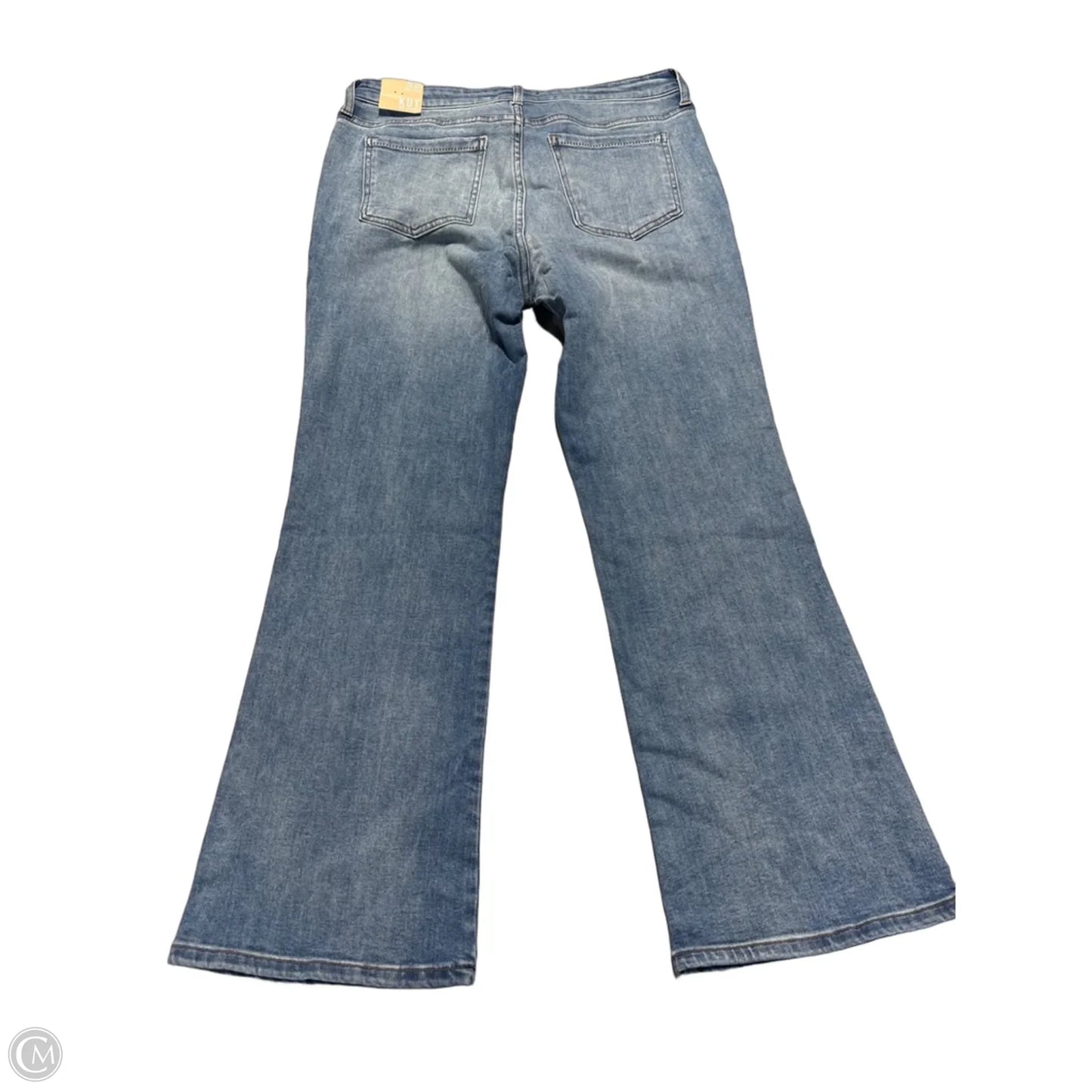 Jeans Wide Leg By Kut In Blue Denim, Size: 10