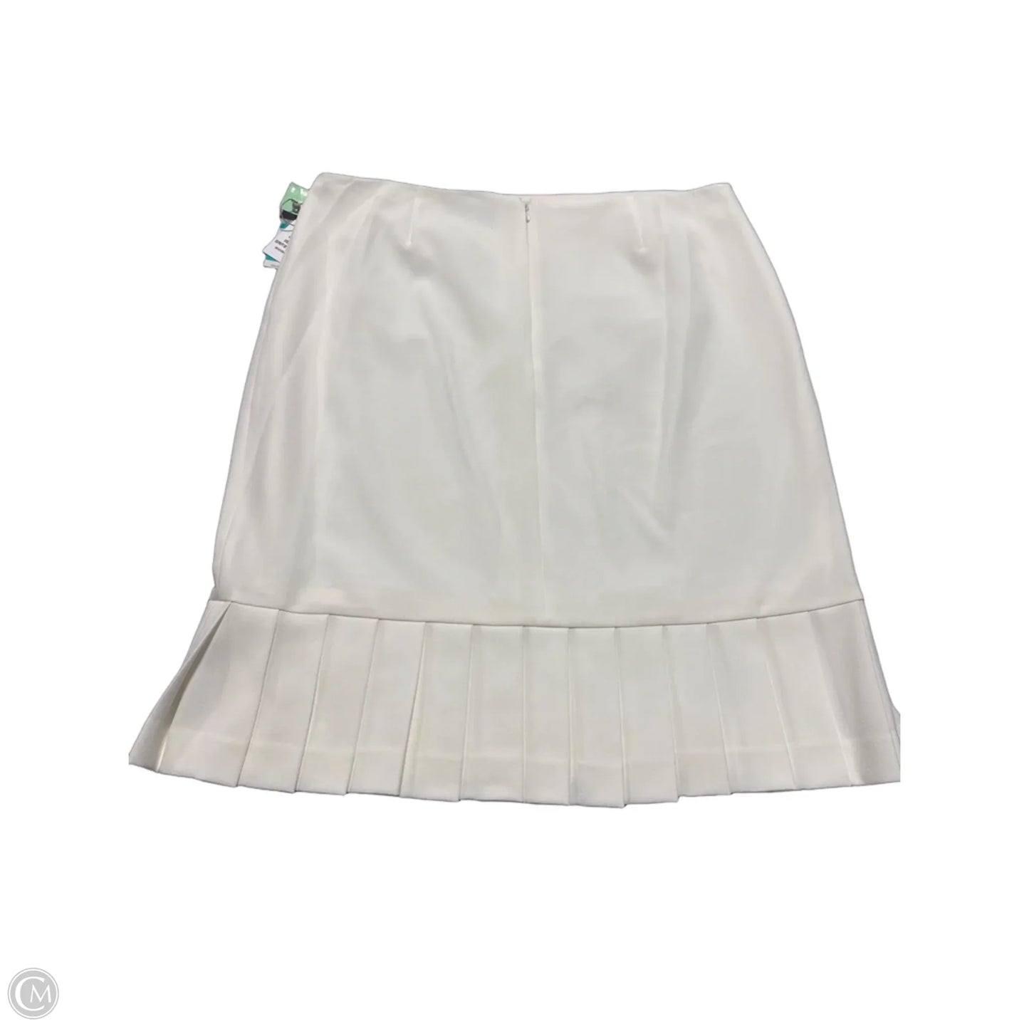 Skirt Midi By Kasper In White, Size: Xl