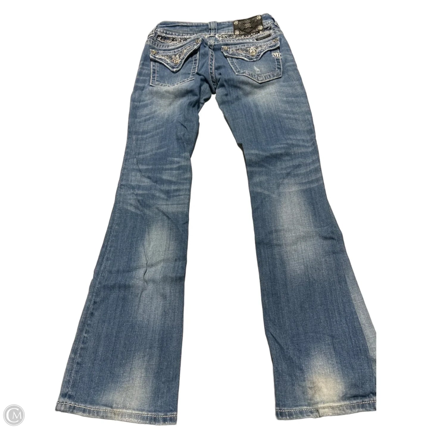 Jeans Boot Cut By Miss Me In Blue, Size: 2