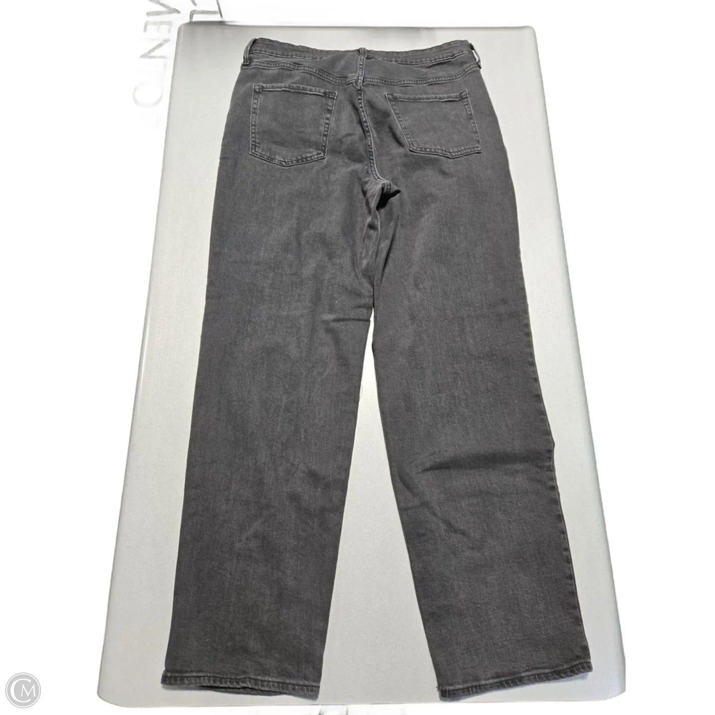 Jeans Wide Leg By Old Navy In Black Denim, Size: 16