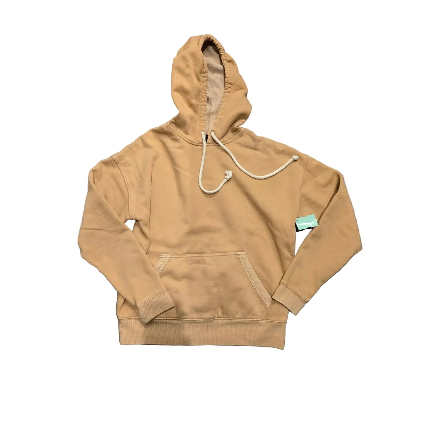 Sweatshirt Hoodie By Universal Thread In Tan, Size: M