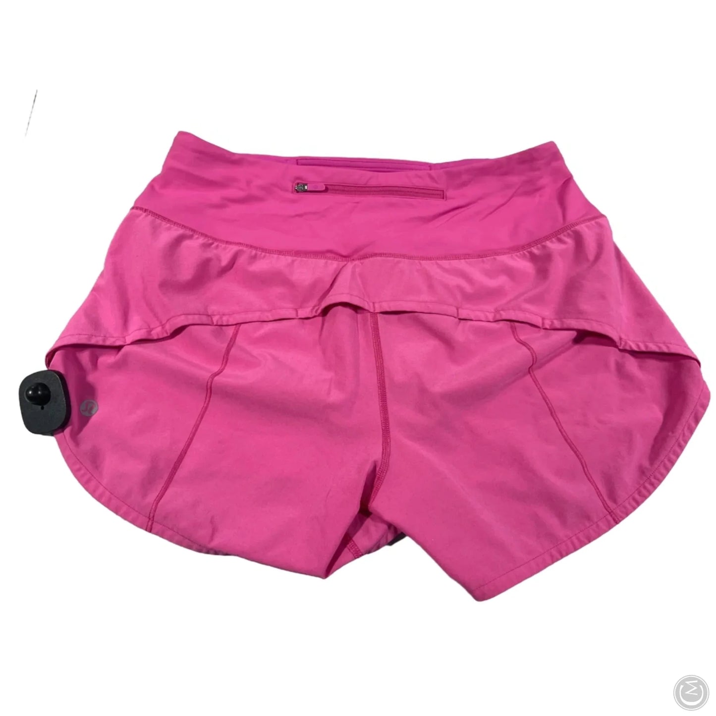 Athletic Shorts By Lululemon In Pink, Size: 8