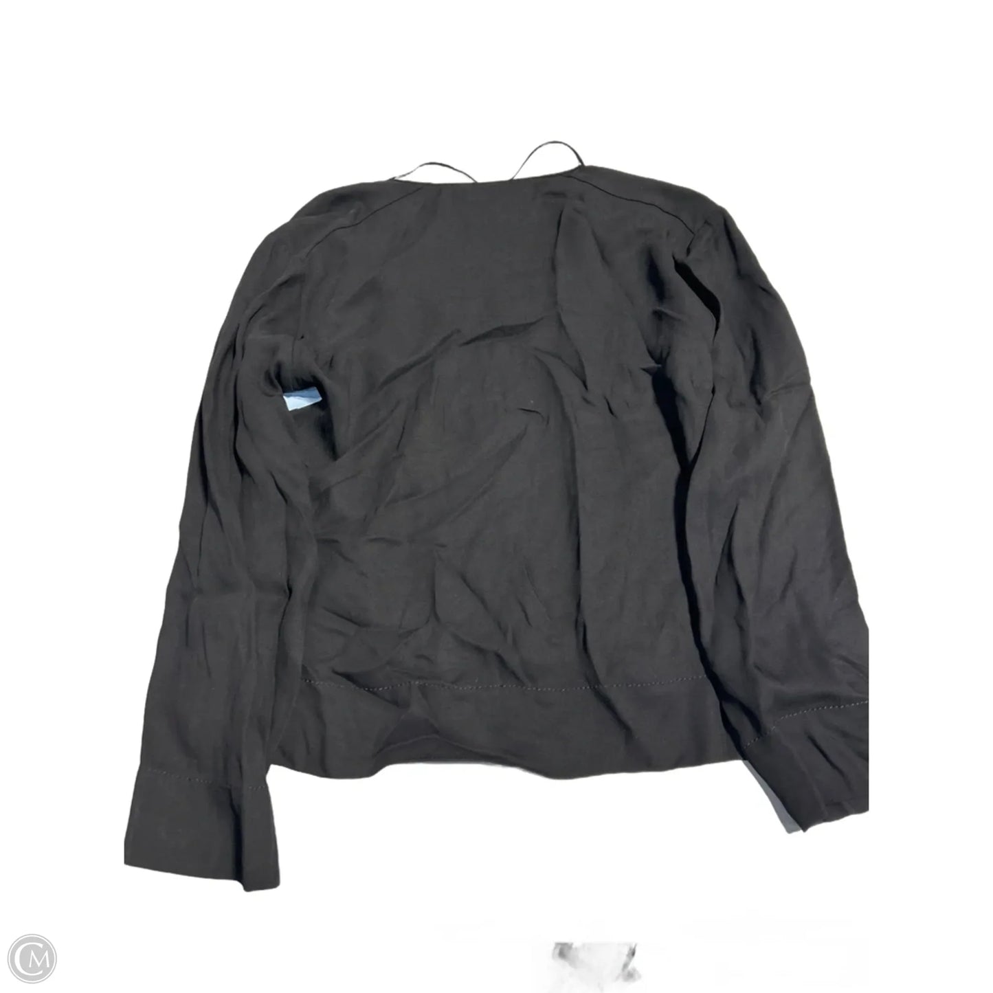 Top Long Sleeve By Zara Women In Black, Size: S