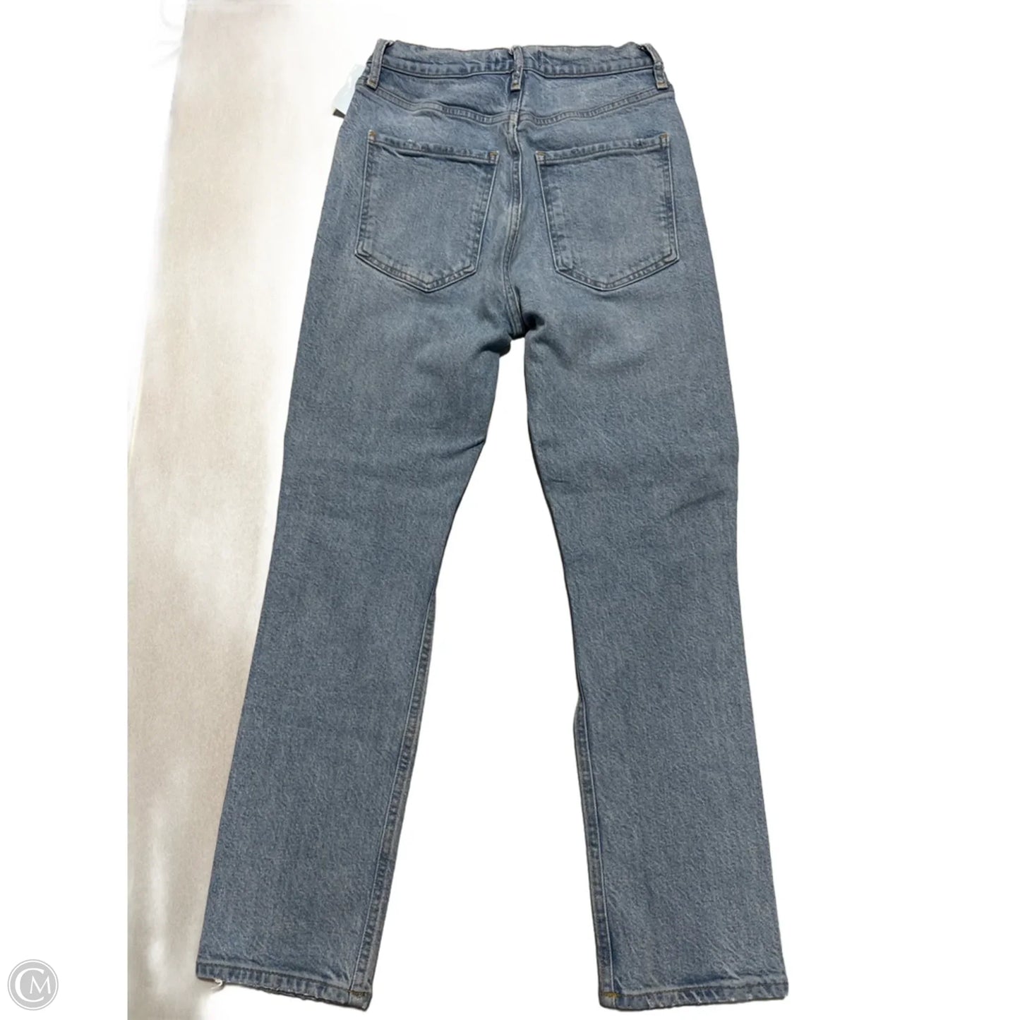 Jeans Straight By Agolde In Blue, Size: 0