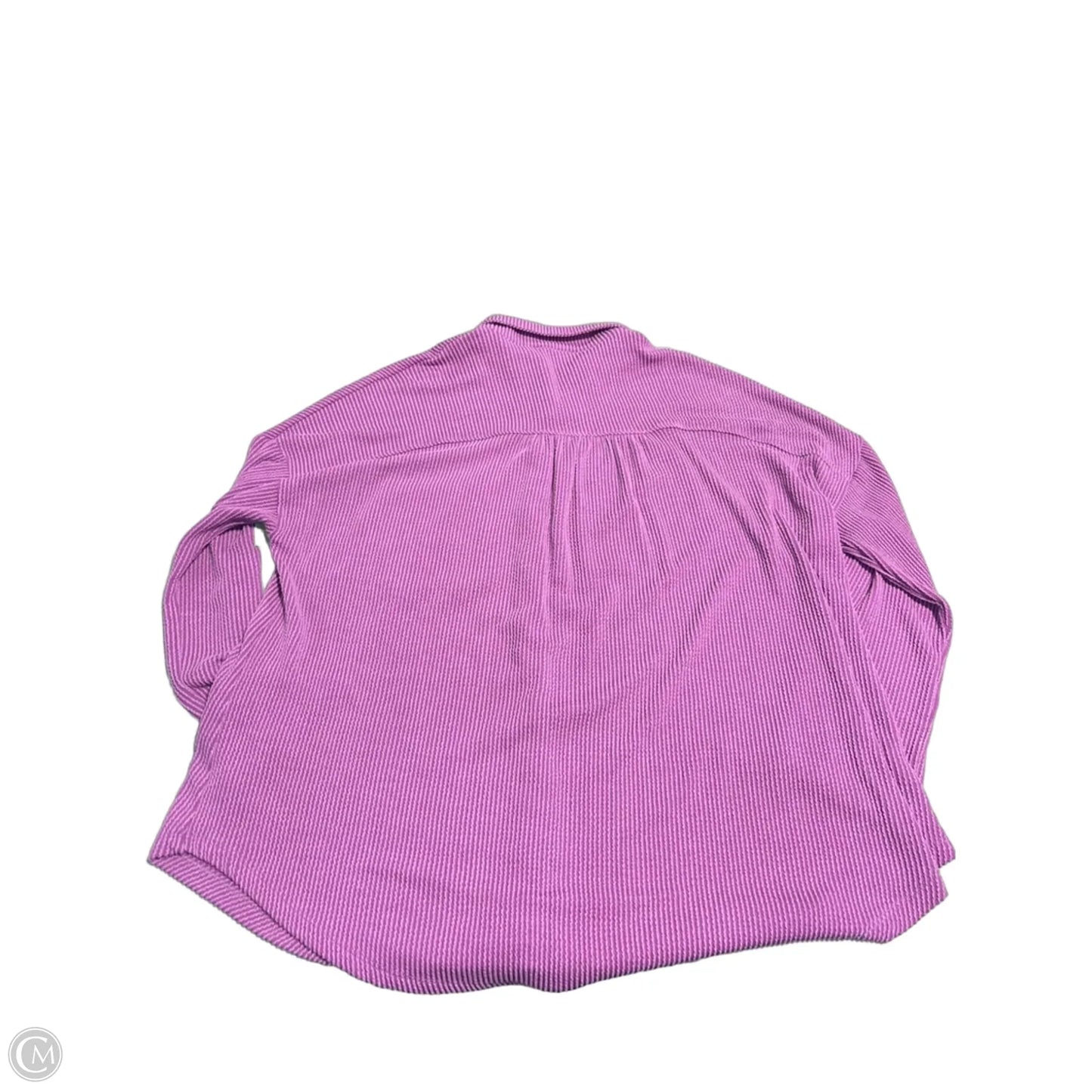 Top Long Sleeve By Blumin In Purple, Size: L