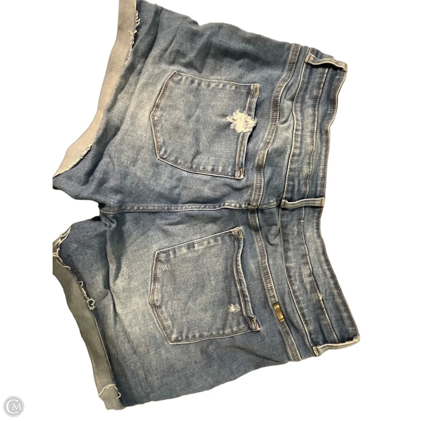 Shorts By Kancan In Blue Denim, Size: 18