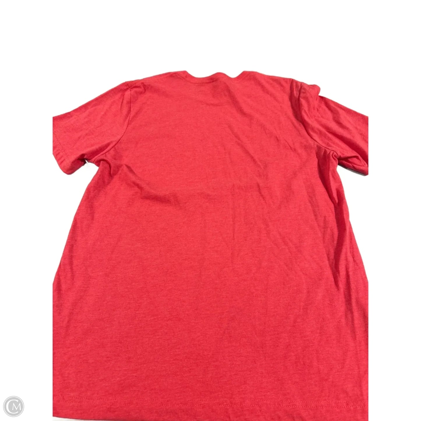 Top Short Sleeve Basic By Bella + Canvas In Red, Size: L