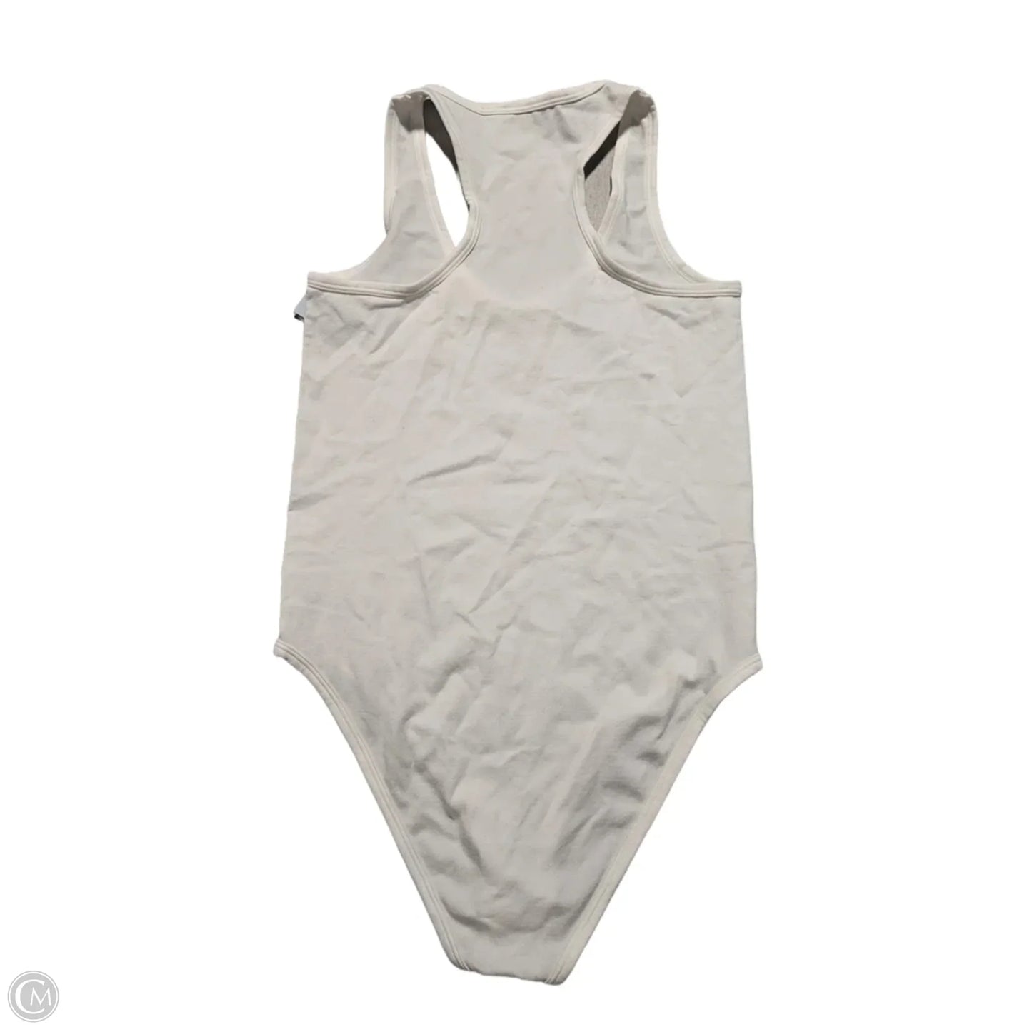 Bodysuit By Zenana In White, Size: M