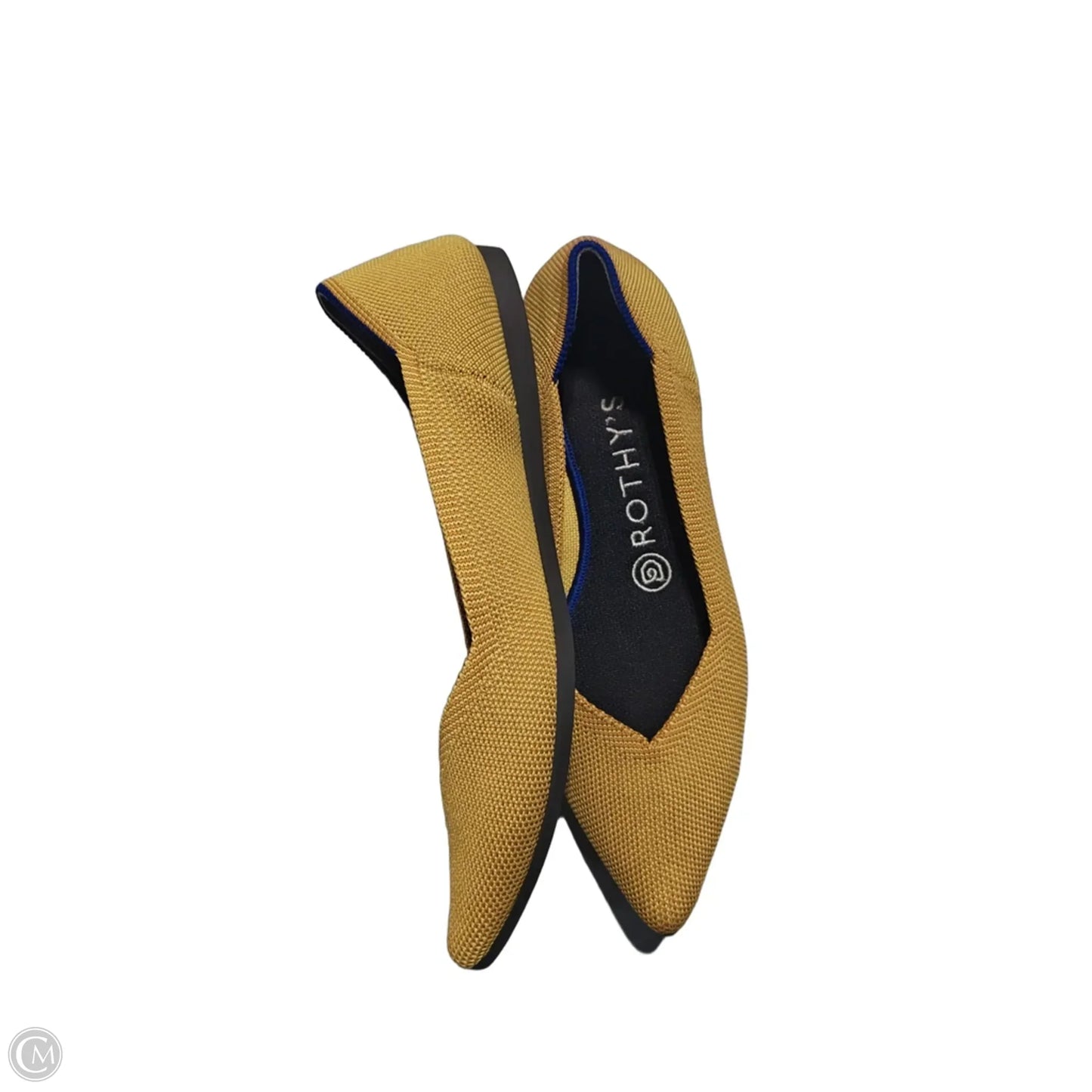 Shoes Flats By Rothys In Yellow, Size: 6.5