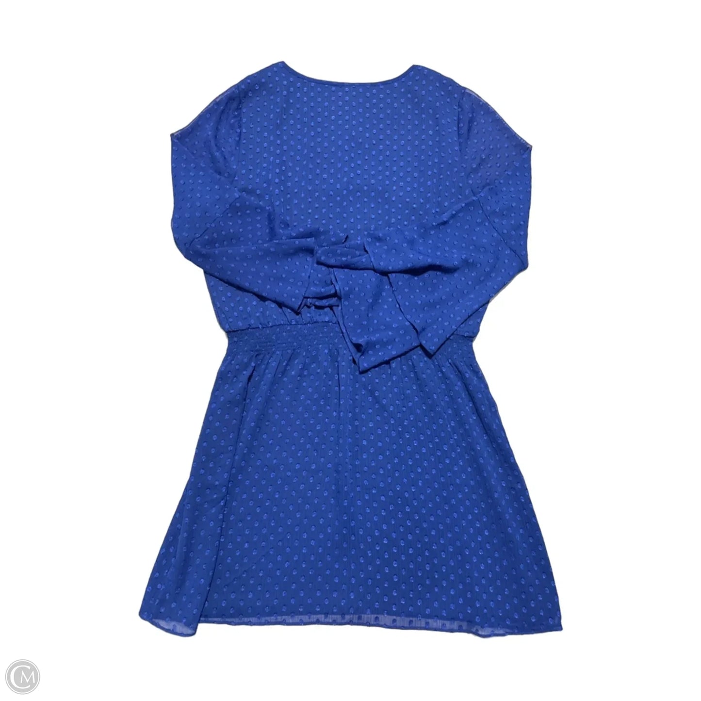 Dress Casual Midi By White House Black Market In Blue, Size: Xl
