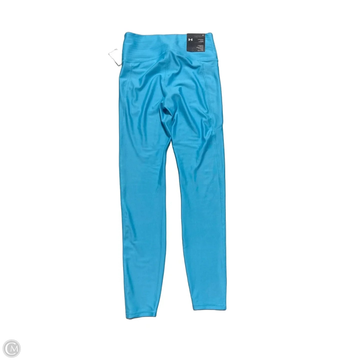 Athletic Leggings By Under Armour In Blue, Size: M