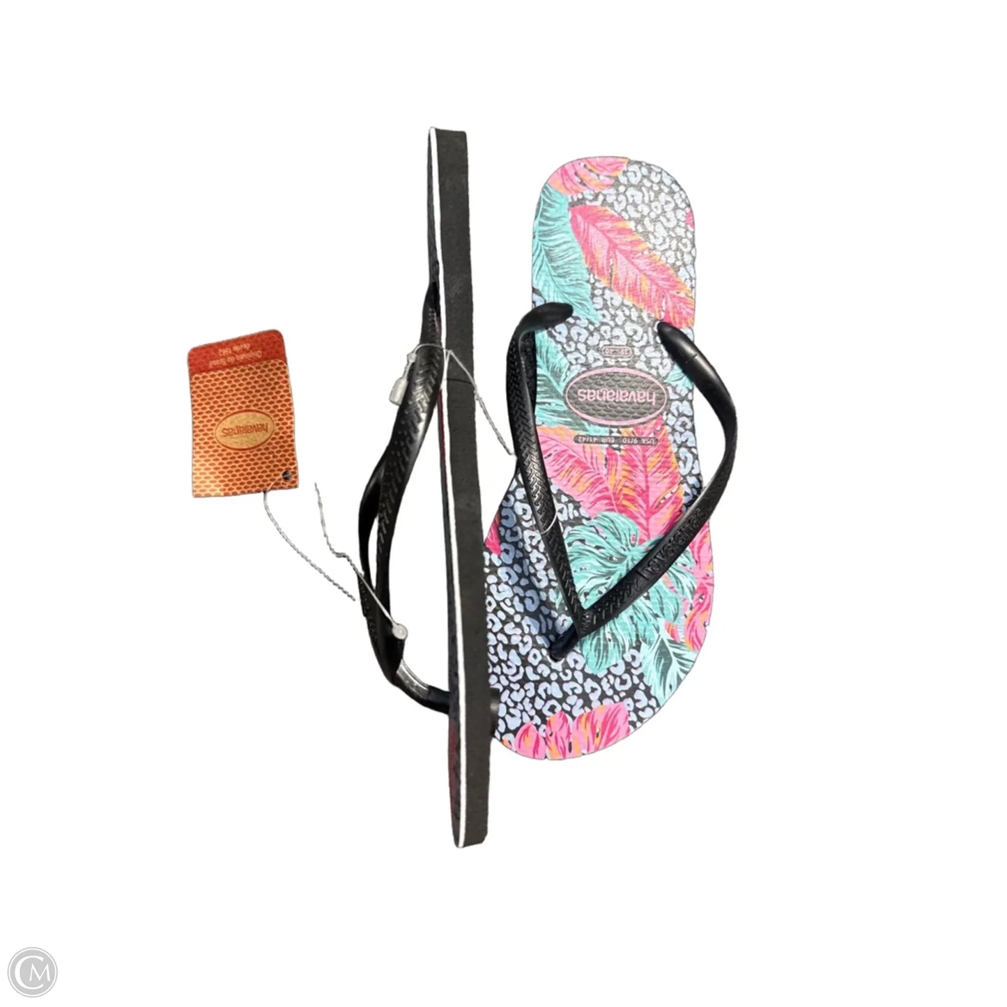 Sandals Flip Flops By Havaianas In Blue & Pink, Size: 9.5