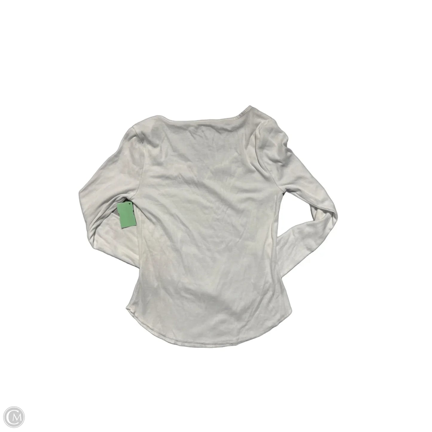 Top Long Sleeve By Old Navy In White, Size: S