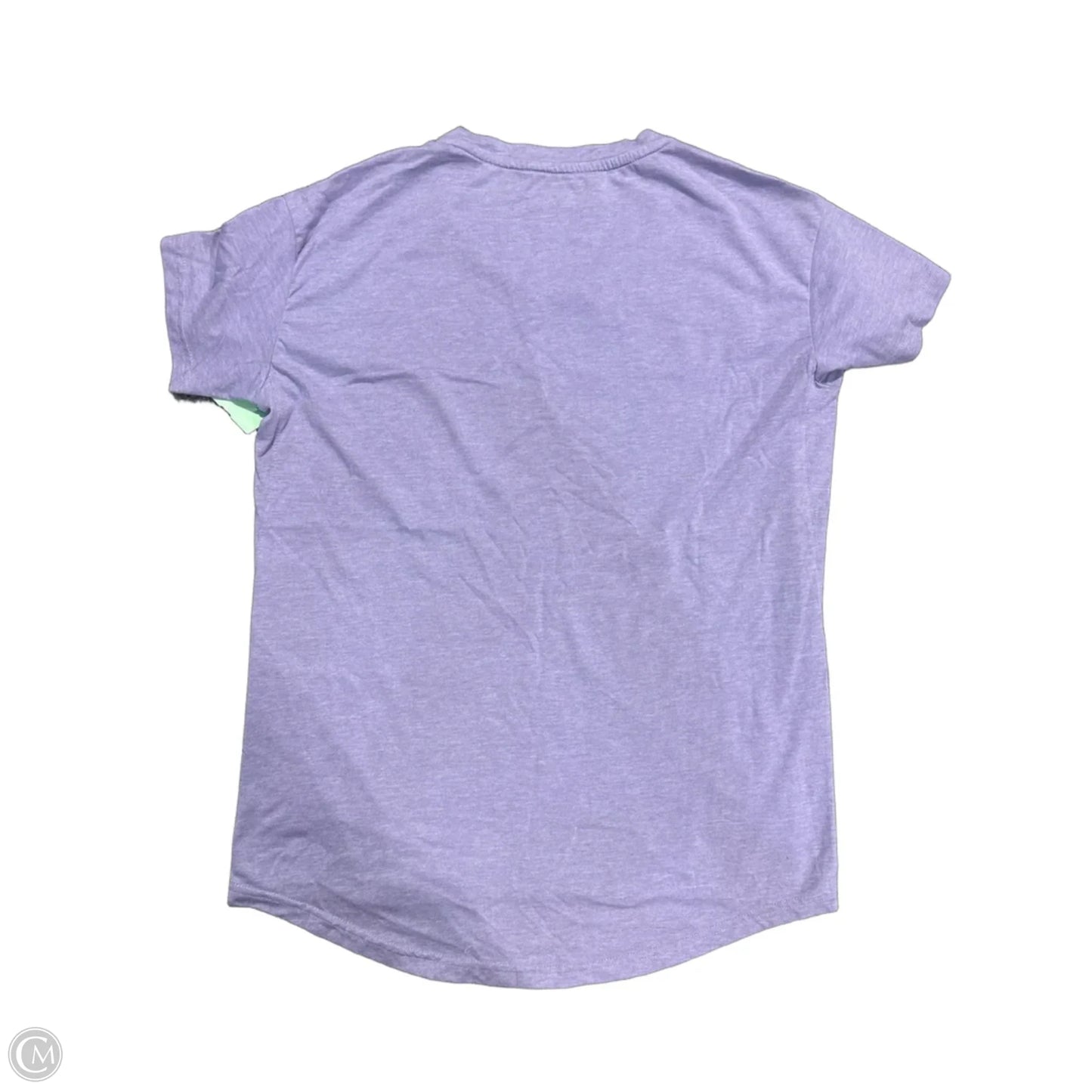 Top Short Sleeve By Cmc In Purple, Size: M