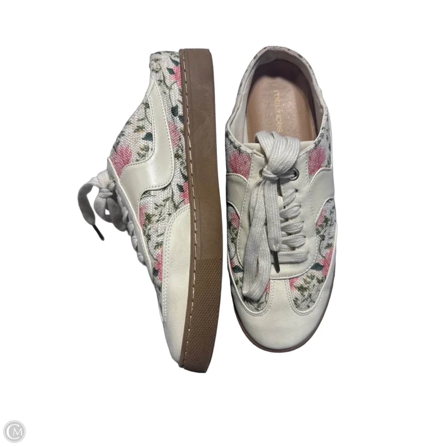 Shoes Sneakers By Maurices In Floral Print, Size: 10