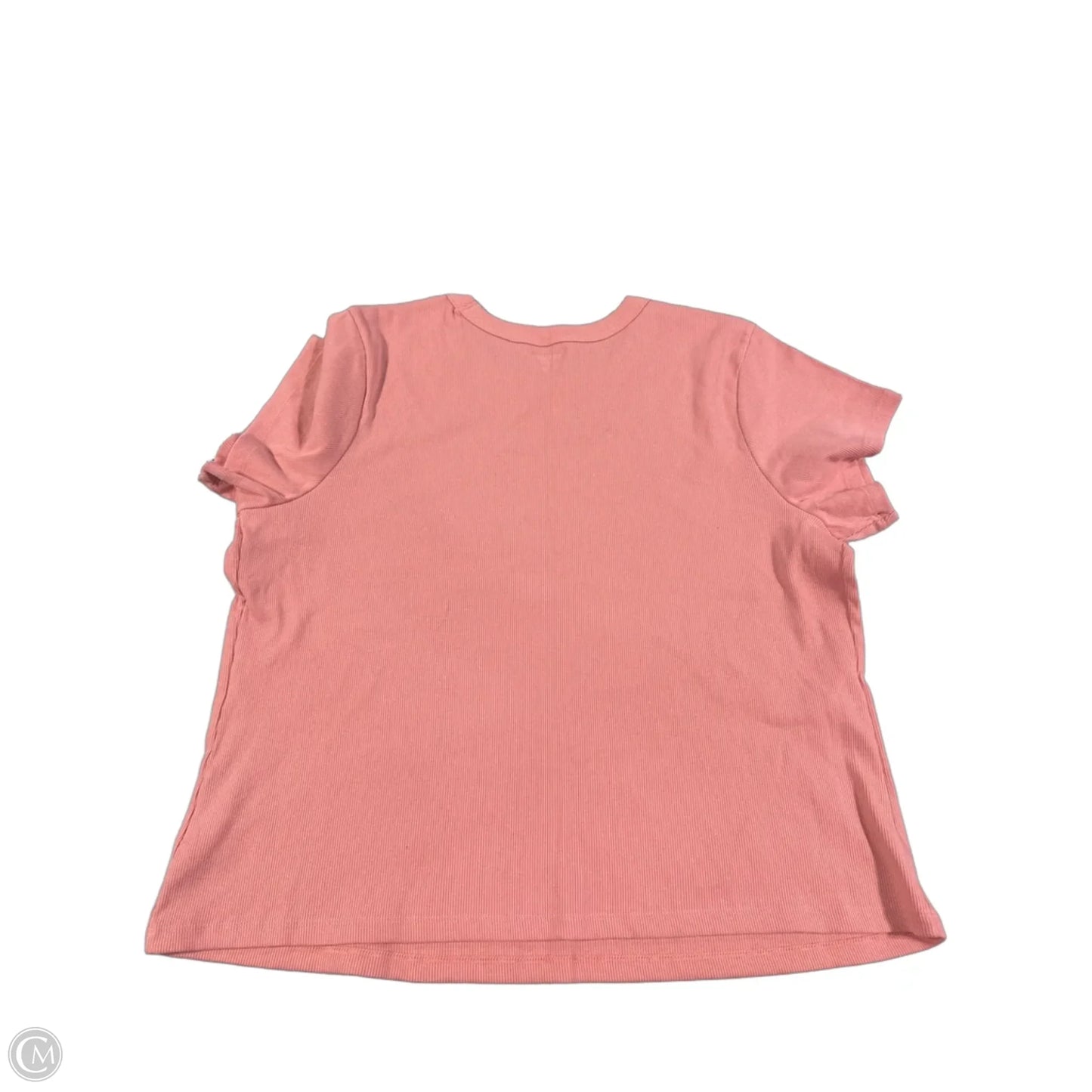 Top Short Sleeve Basic By Old Navy In Pink, Size: 2x