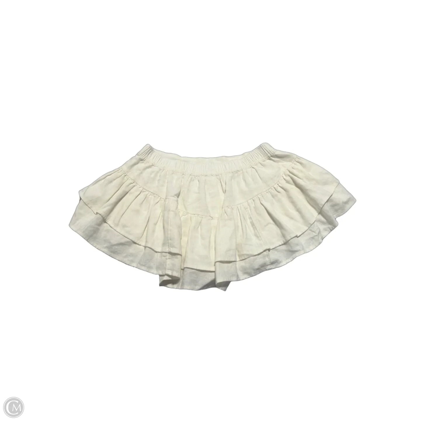 Skirt Mini & Short By Abound In White, Size: S