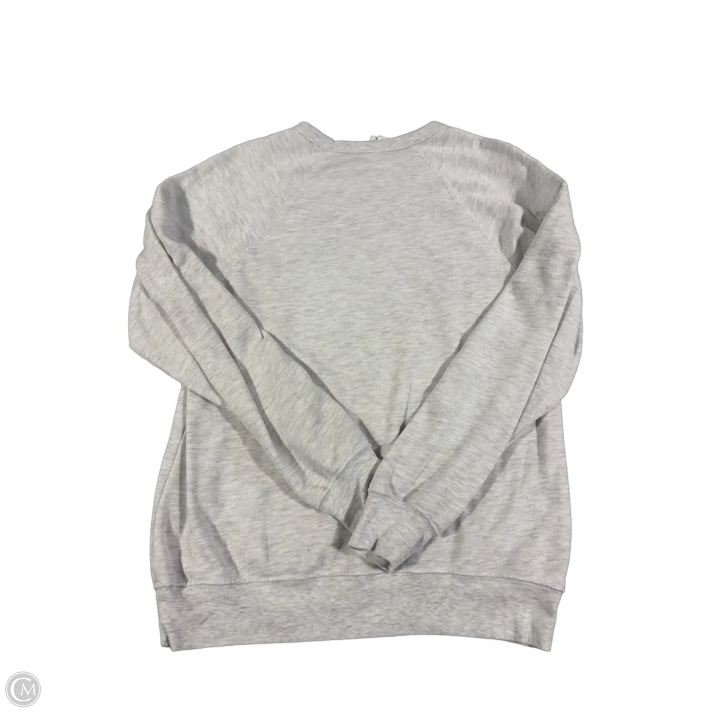 Top Long Sleeve By Canvas In White, Size: M