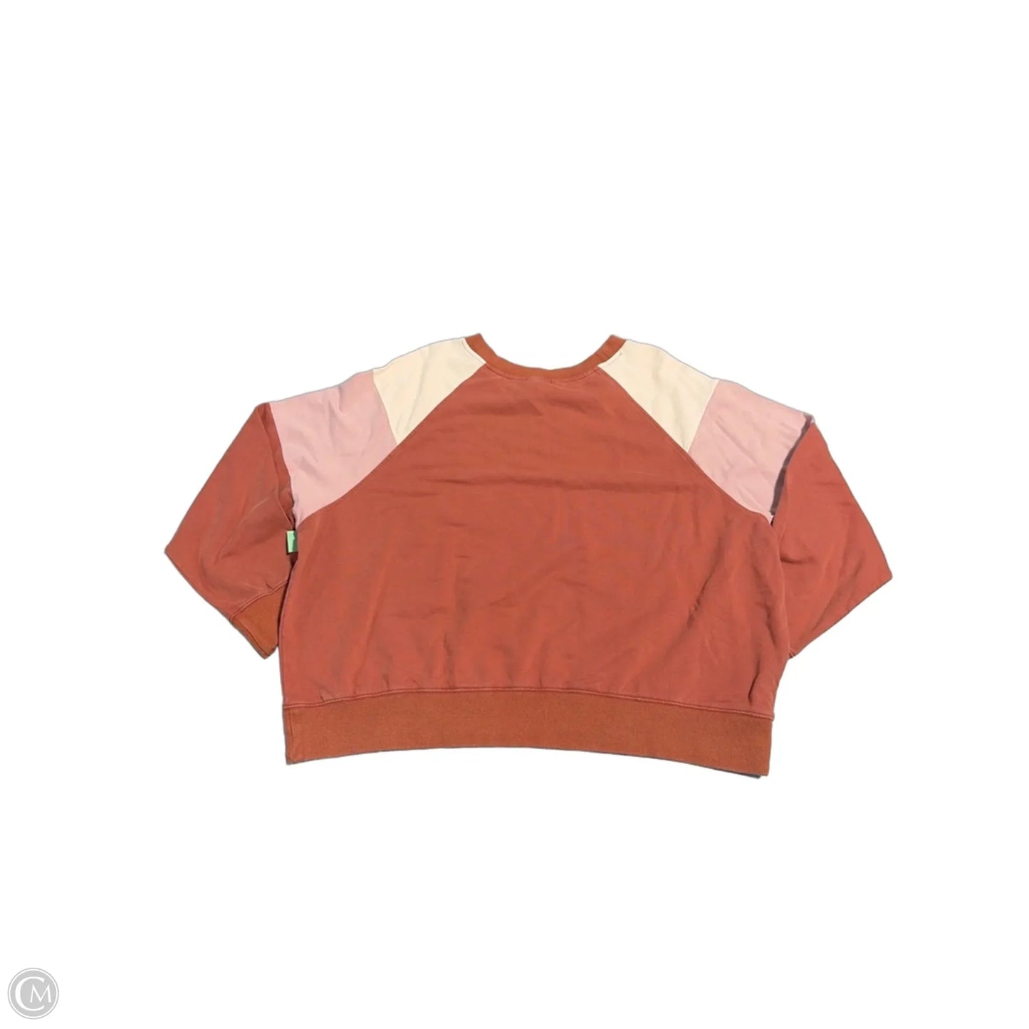 Sweatshirt Crewneck By White Birch In Orange, Size: Xl