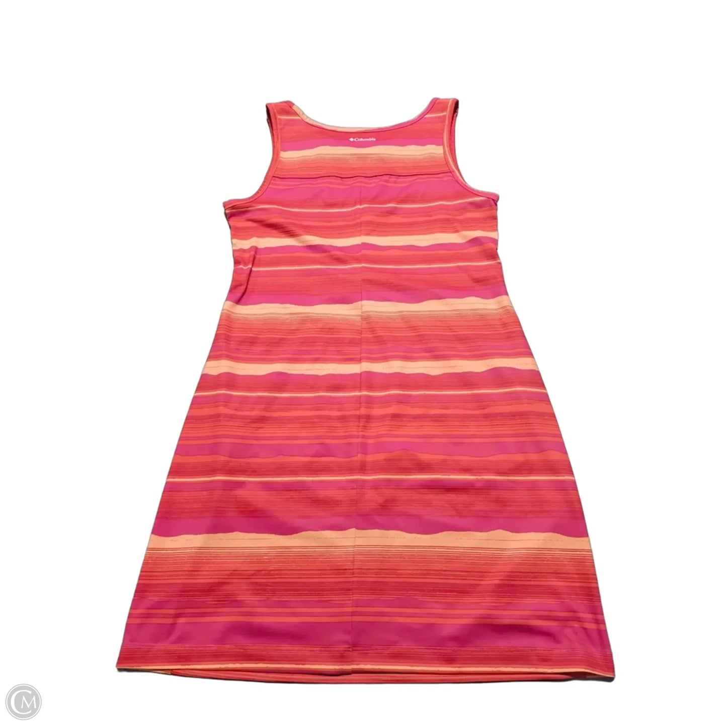 Athletic Dress By Columbia In Orange & Yellow, Size: S