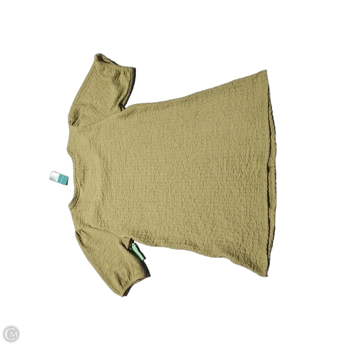 Top Short Sleeve By Maurices In Green, Size: S