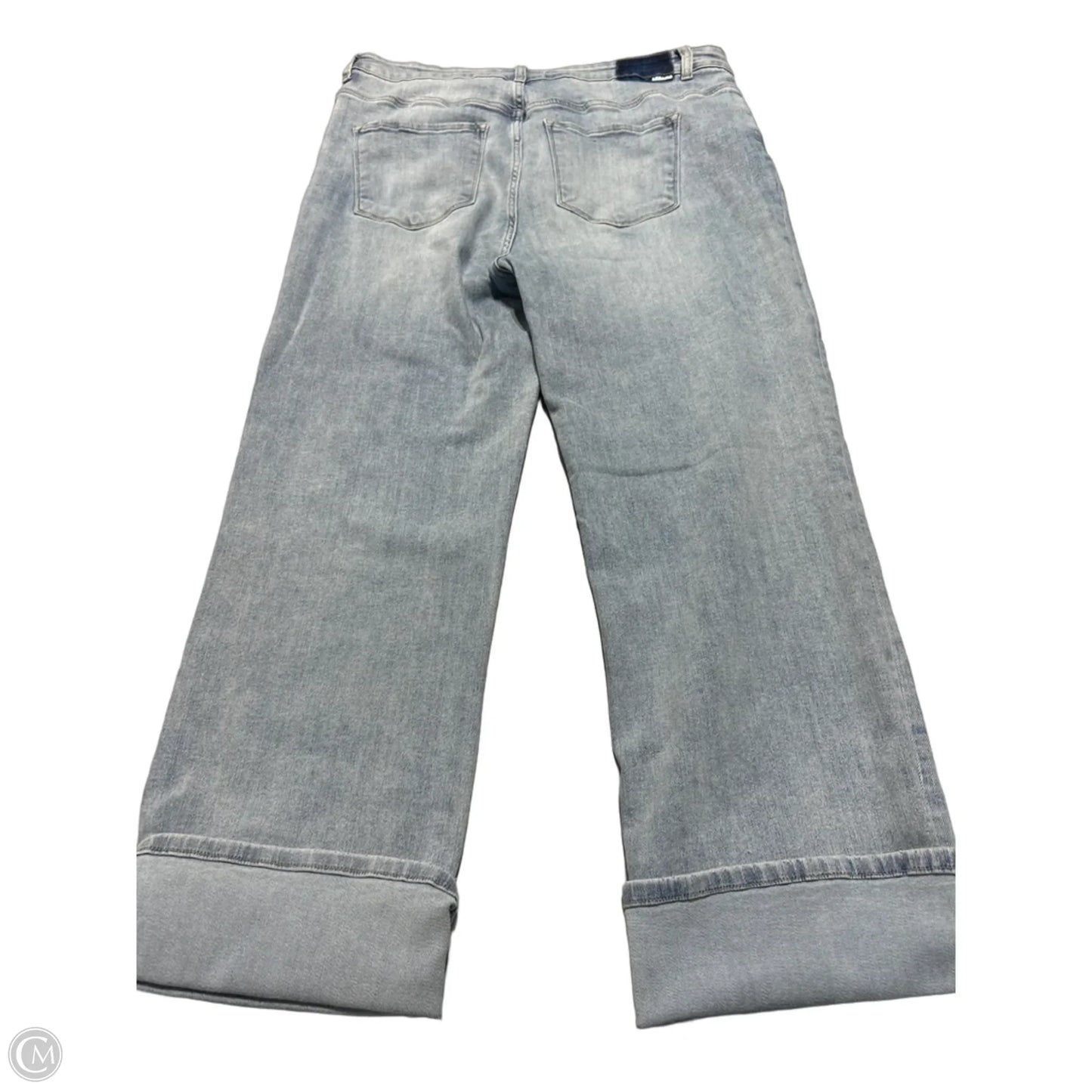 Jeans Wide Leg By Risen In Blue, Size: 20