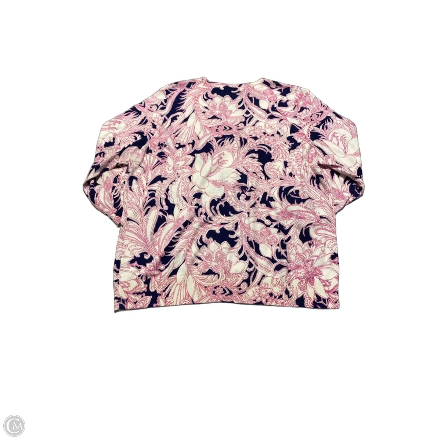 Top 3/4 Sleeve By Talbots In Pink, Size: Xl