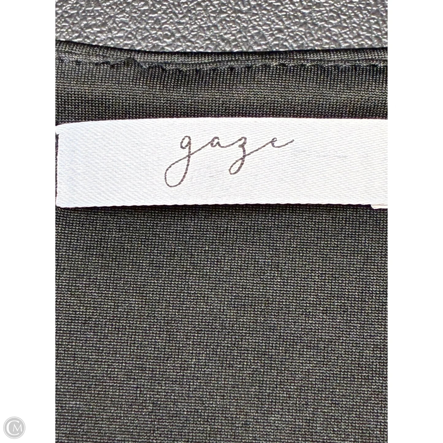 Top Sleeveless By Gaze In Black, Size: S