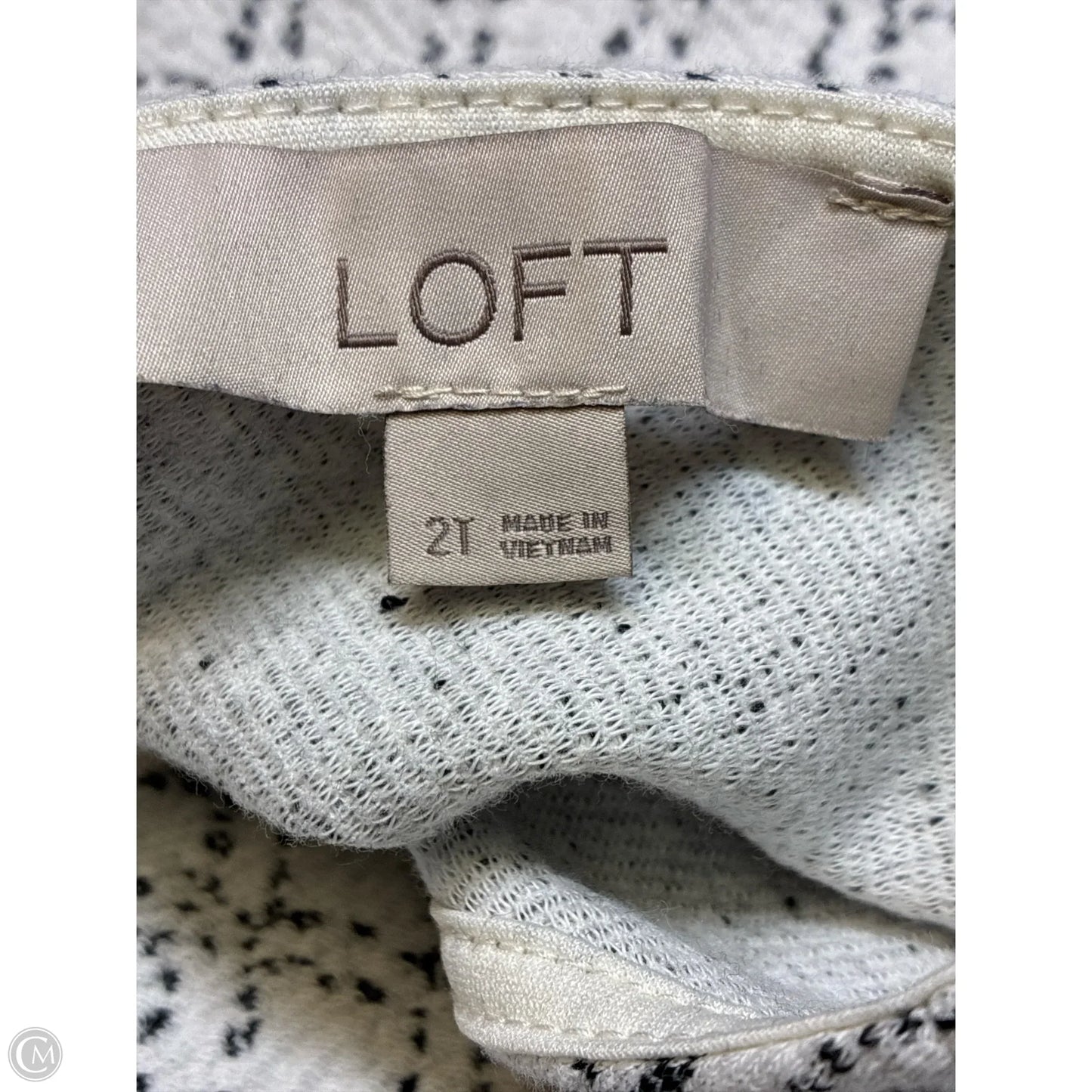 Dress Casual Short By Loft In White, Size: 2