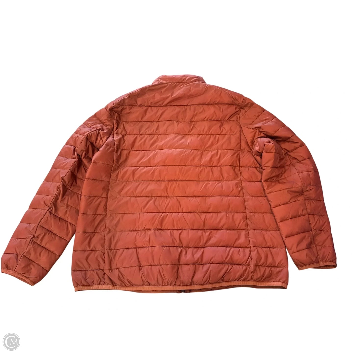 Jacket Puffer & Quilted By Amazon Essentials In Orange, Size: Xl