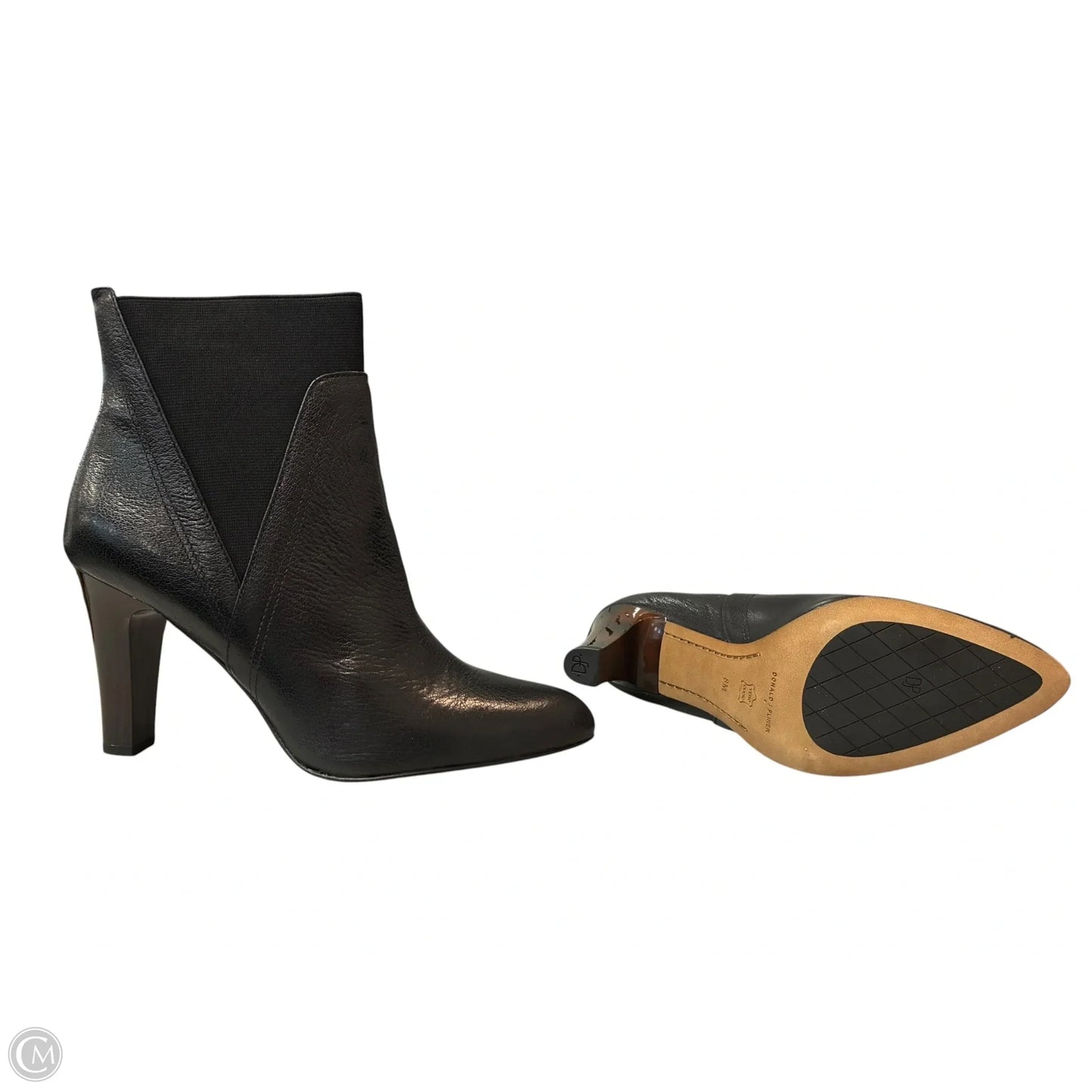 Boots Ankle Heels By Donald Pliner In Black, Size: 8