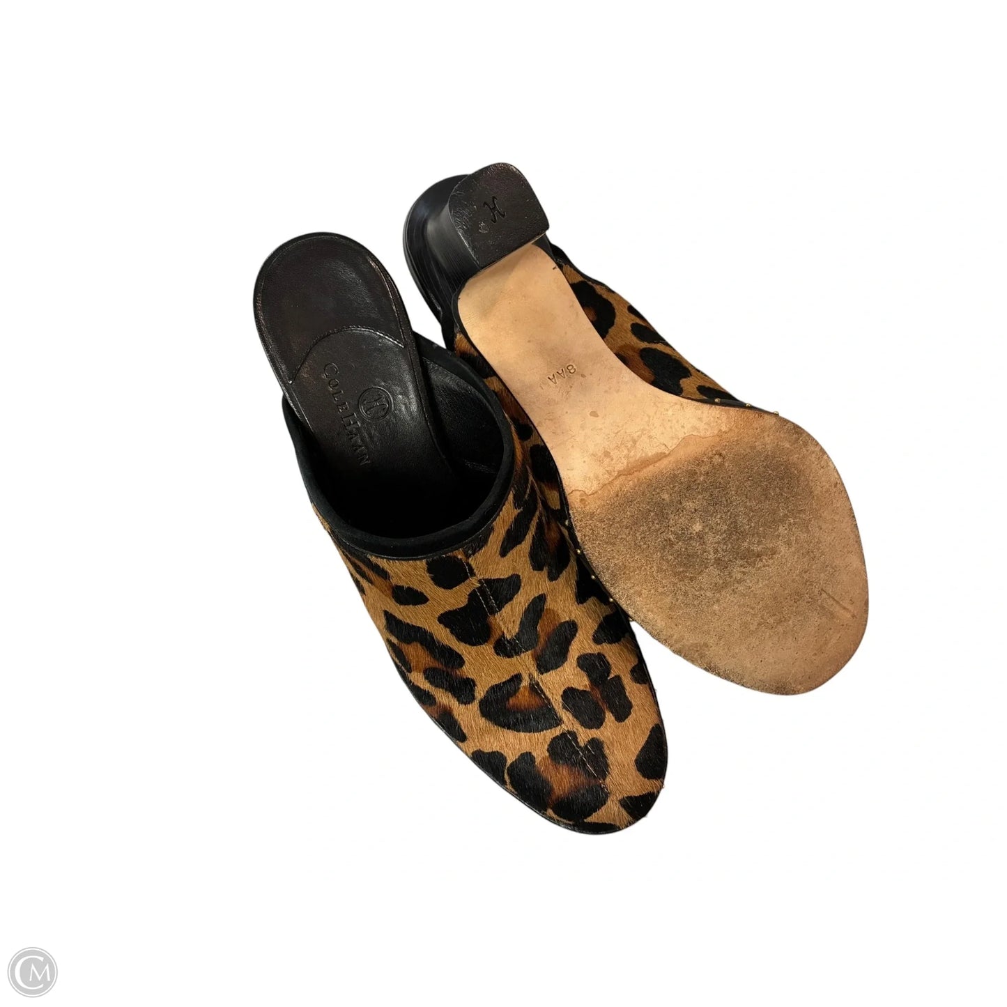 Shoes Heels Block By Cole-haan In Animal Print, Size: 8