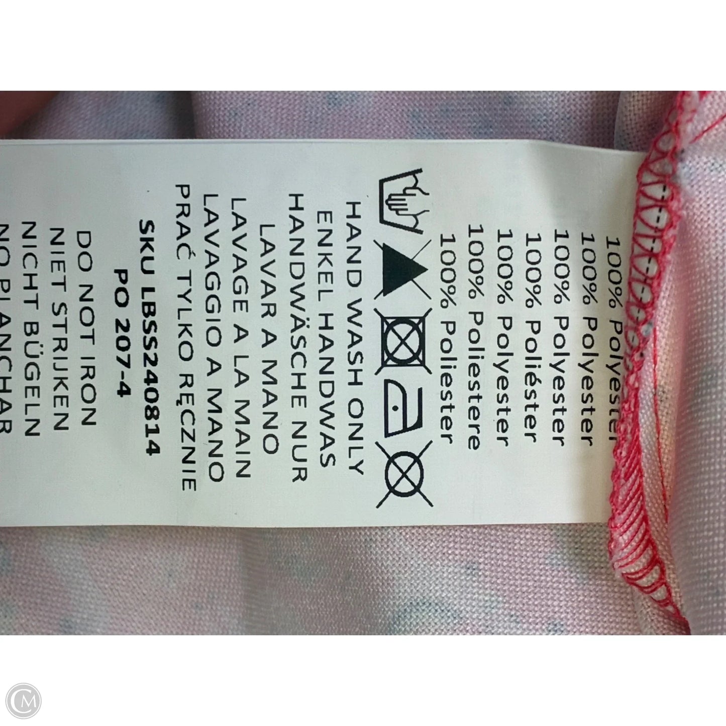 Dress Casual Maxi By Cmf In Pink, Size: M