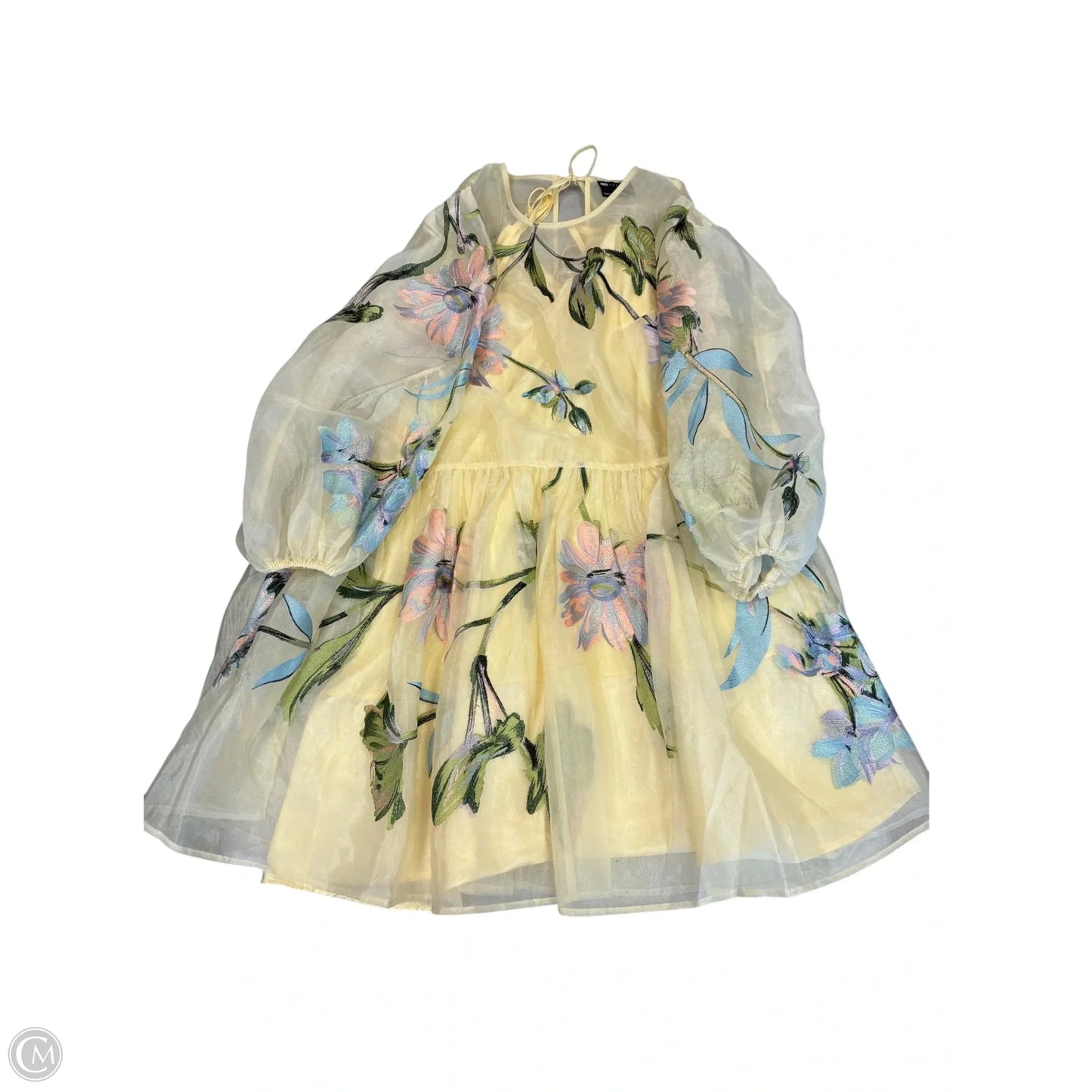 Dress Party Short By Luxe In Floral Print, Size: Xxl