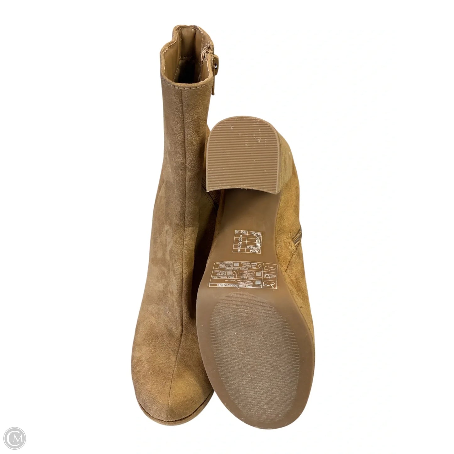 Shoes Heels Block By Forever 21 In Tan, Size: 8