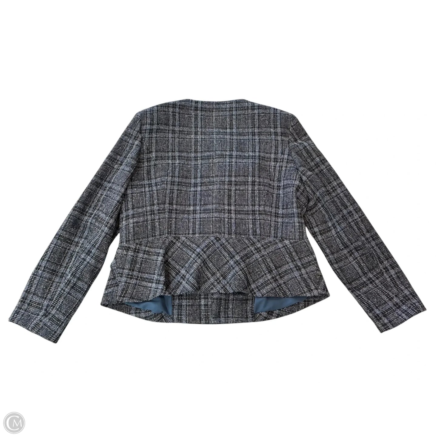 Coat Peacoat By Tahari In Blue, Size: Xl