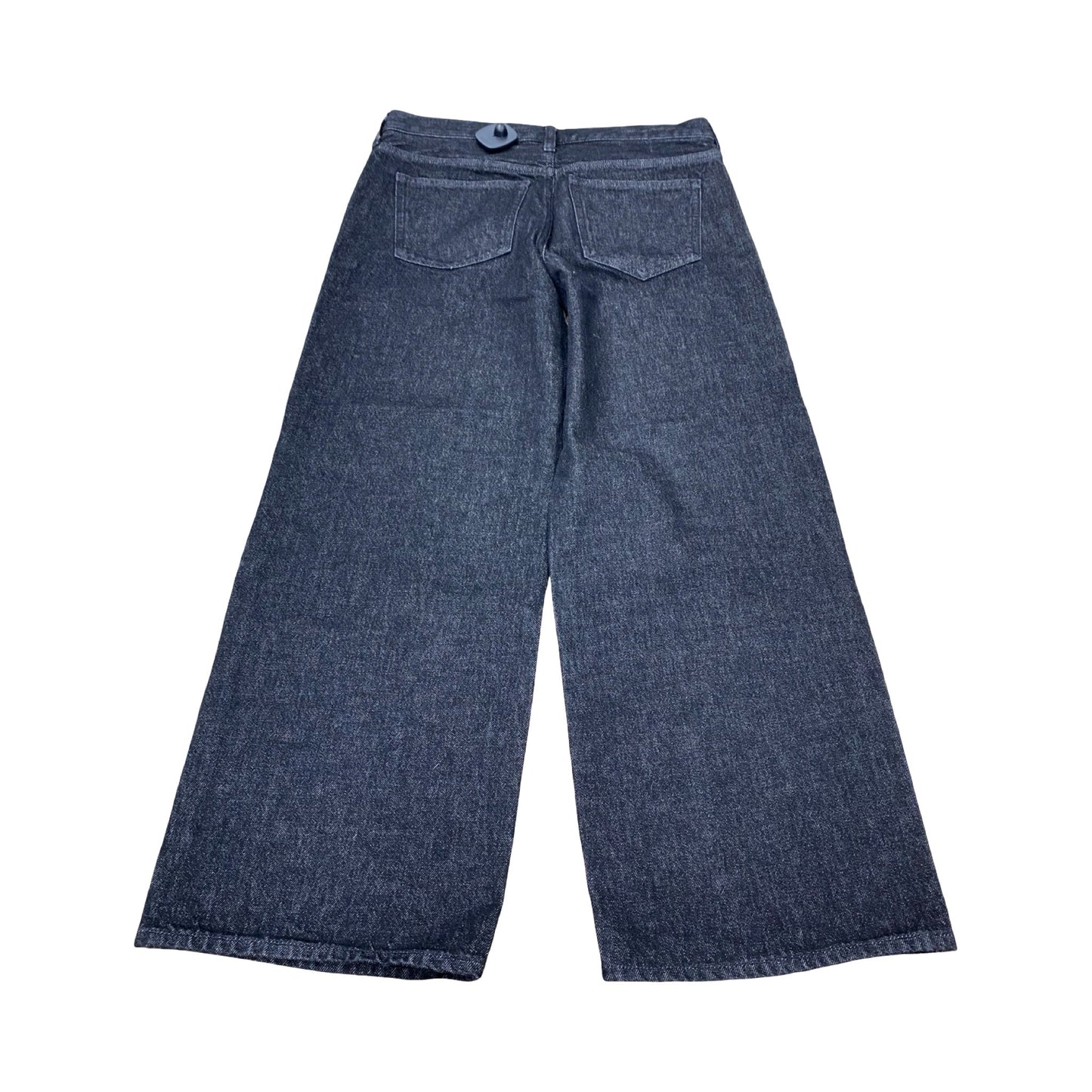 Jeans Wide Leg By J. Crew In Black, Size:4