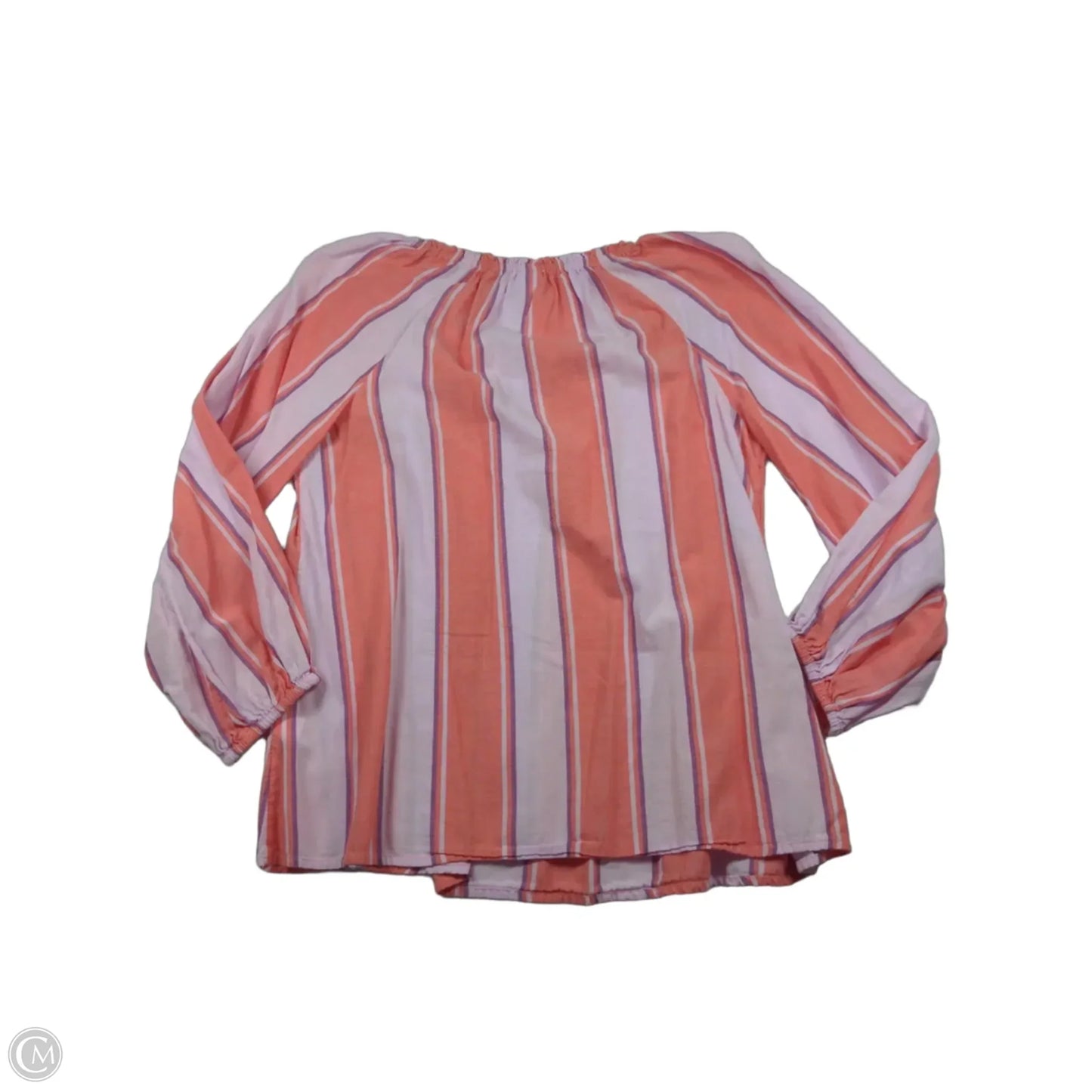 Top Long Sleeve By Old Navy In Striped Pattern, Size: M