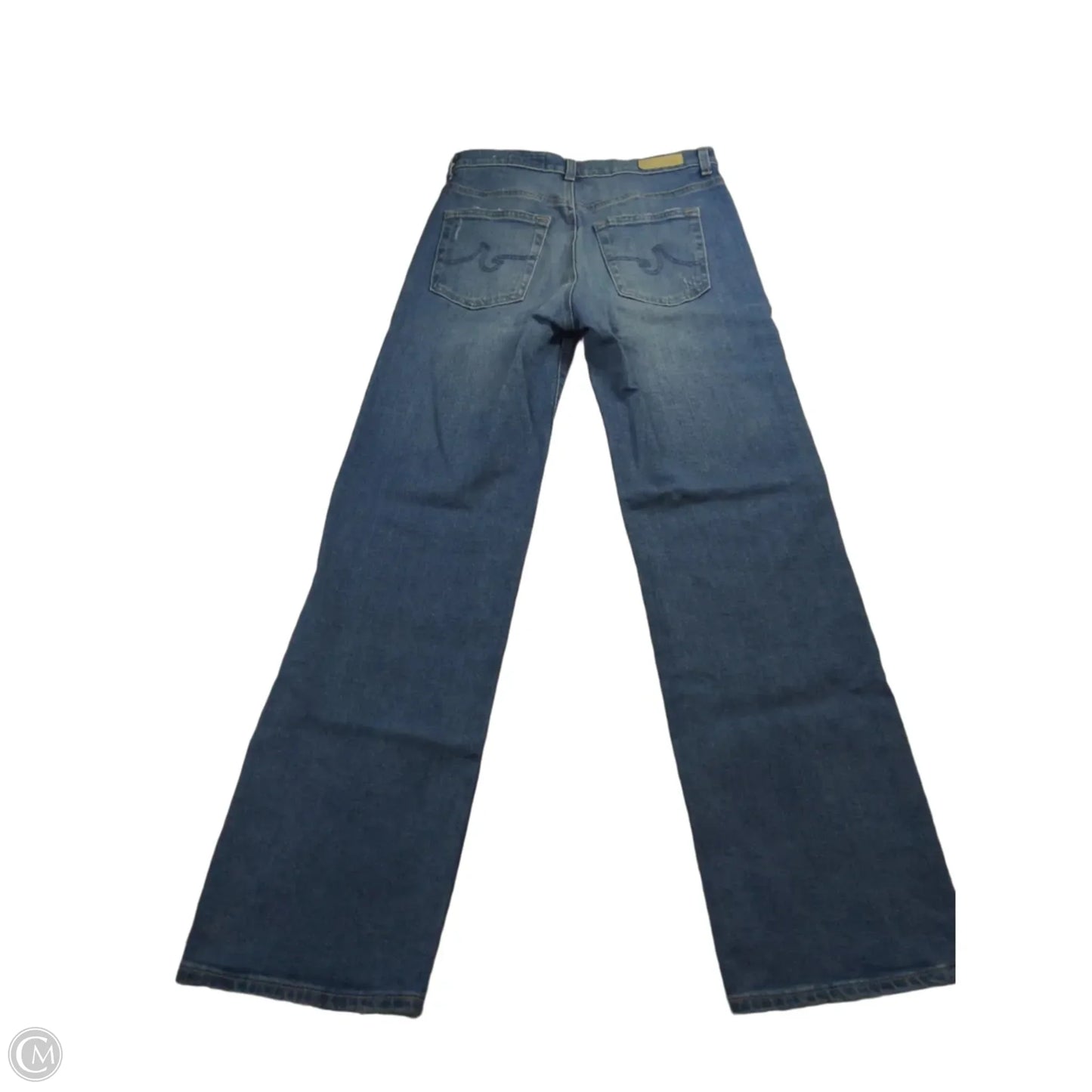 Jeans Straight By Ag Jeans In Blue, Size: 2