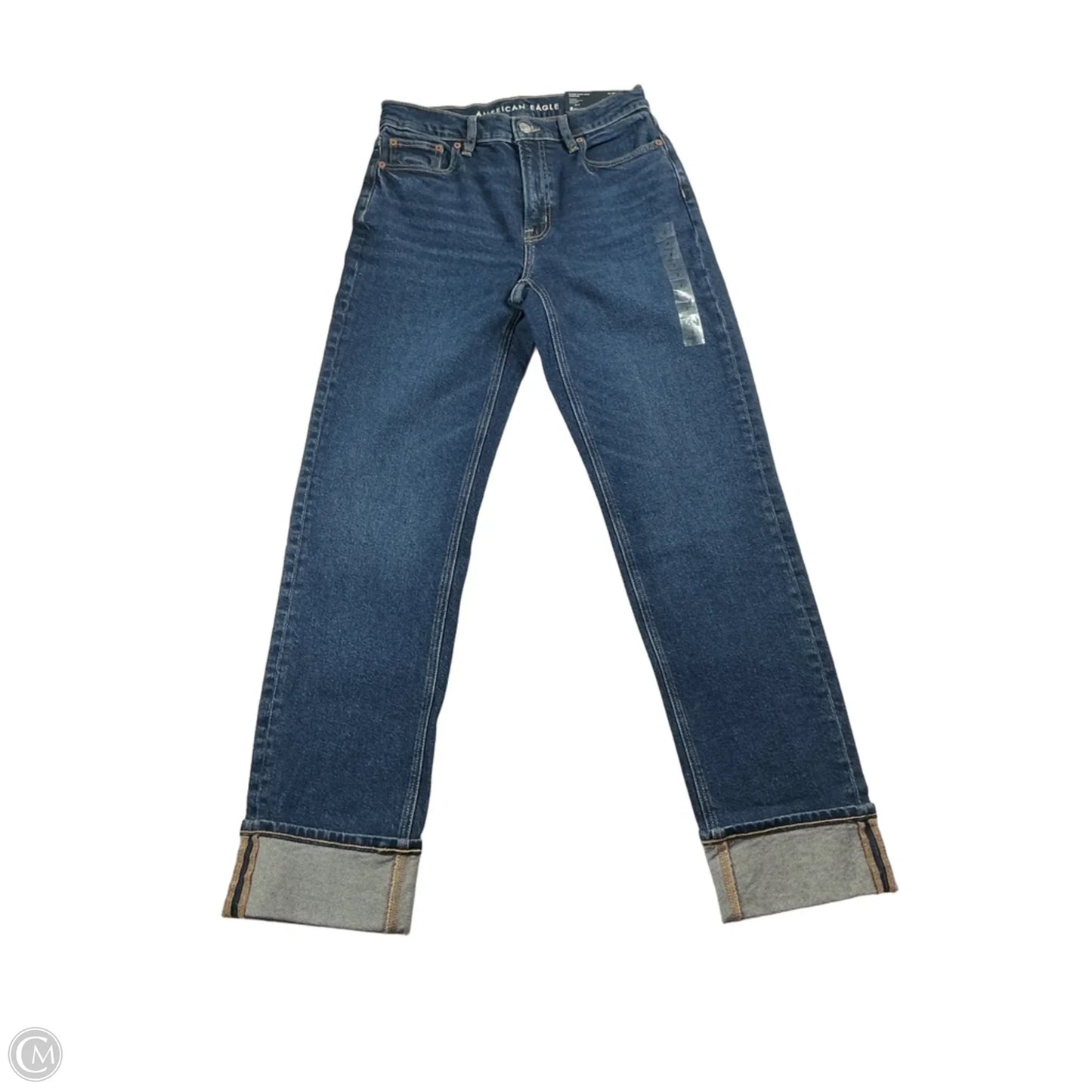 Jeans Flared By American Eagle In Blue, Size: 2