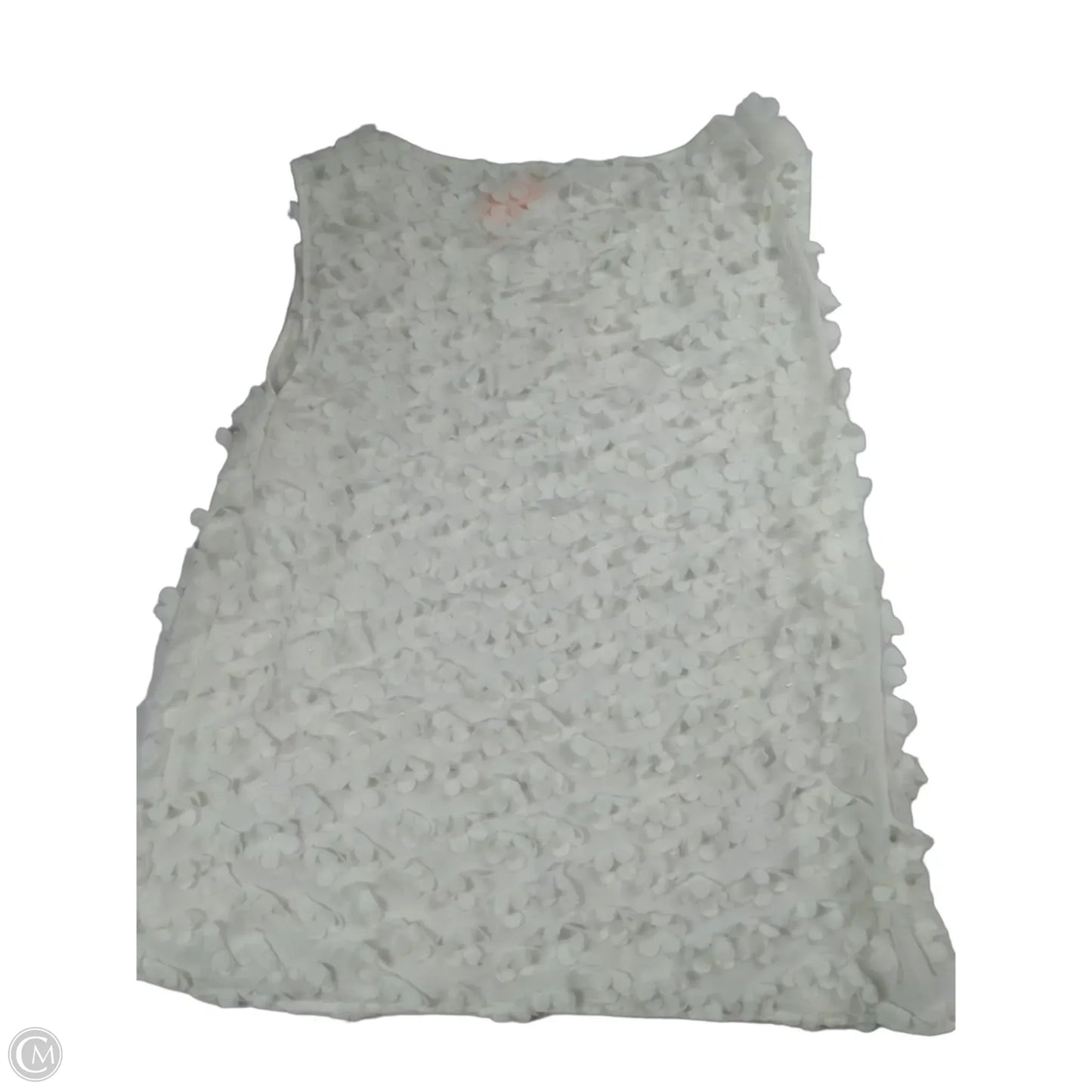 Top Sleeveless By Endless Rose In White, Size: M