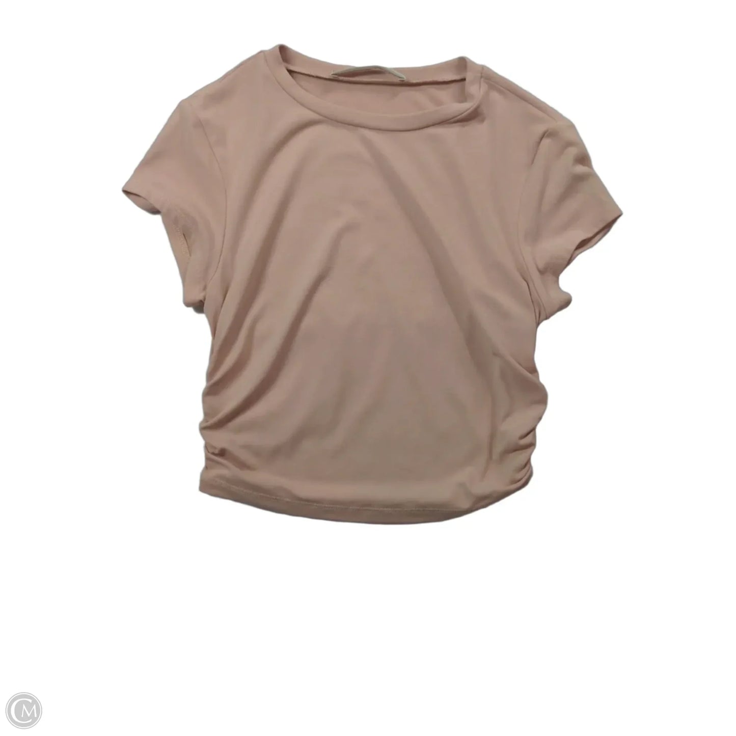 Top Short Sleeve By Clothes Mentor In Pink, Size: M