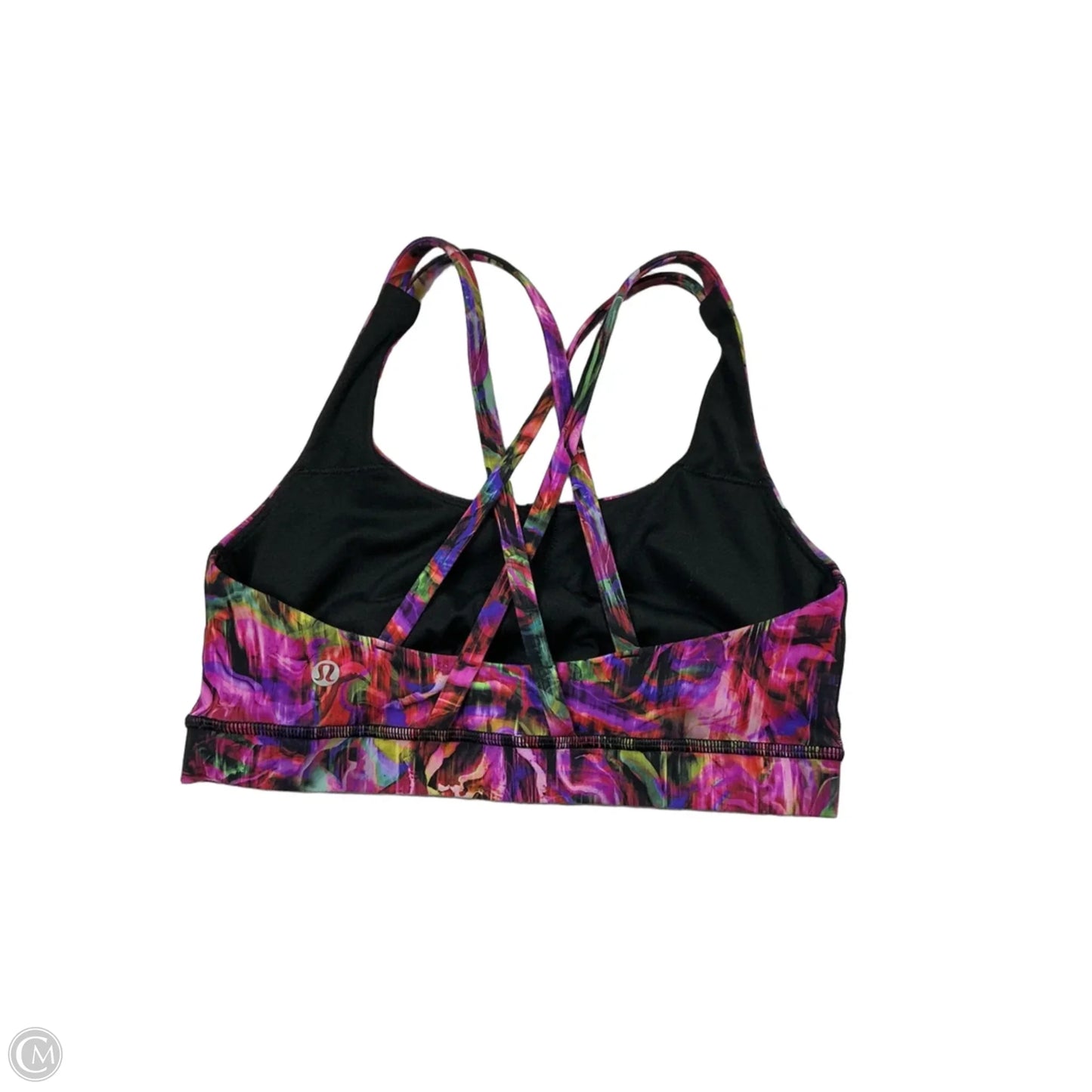 Athletic Bra By Lululemon In Pink & Purple, Size: Xs