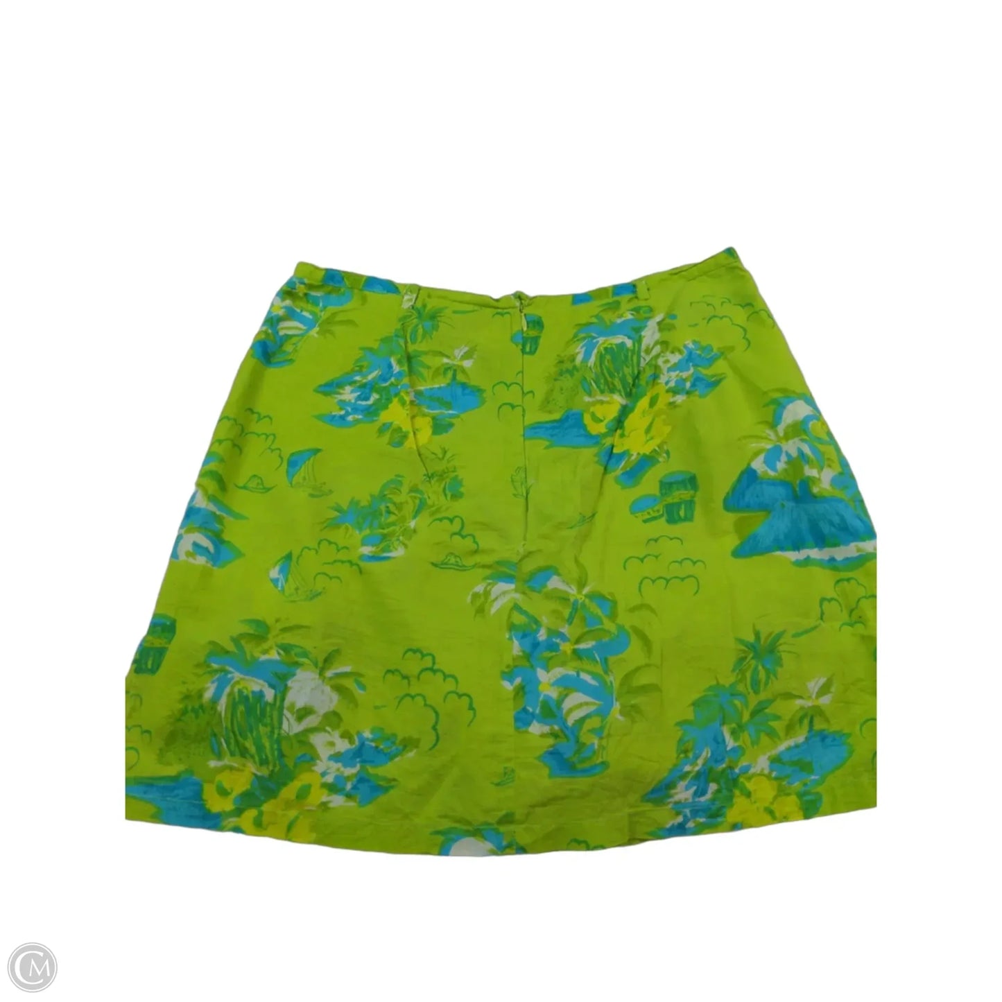 Skort By Clothes Mentor In Green, Size: 8