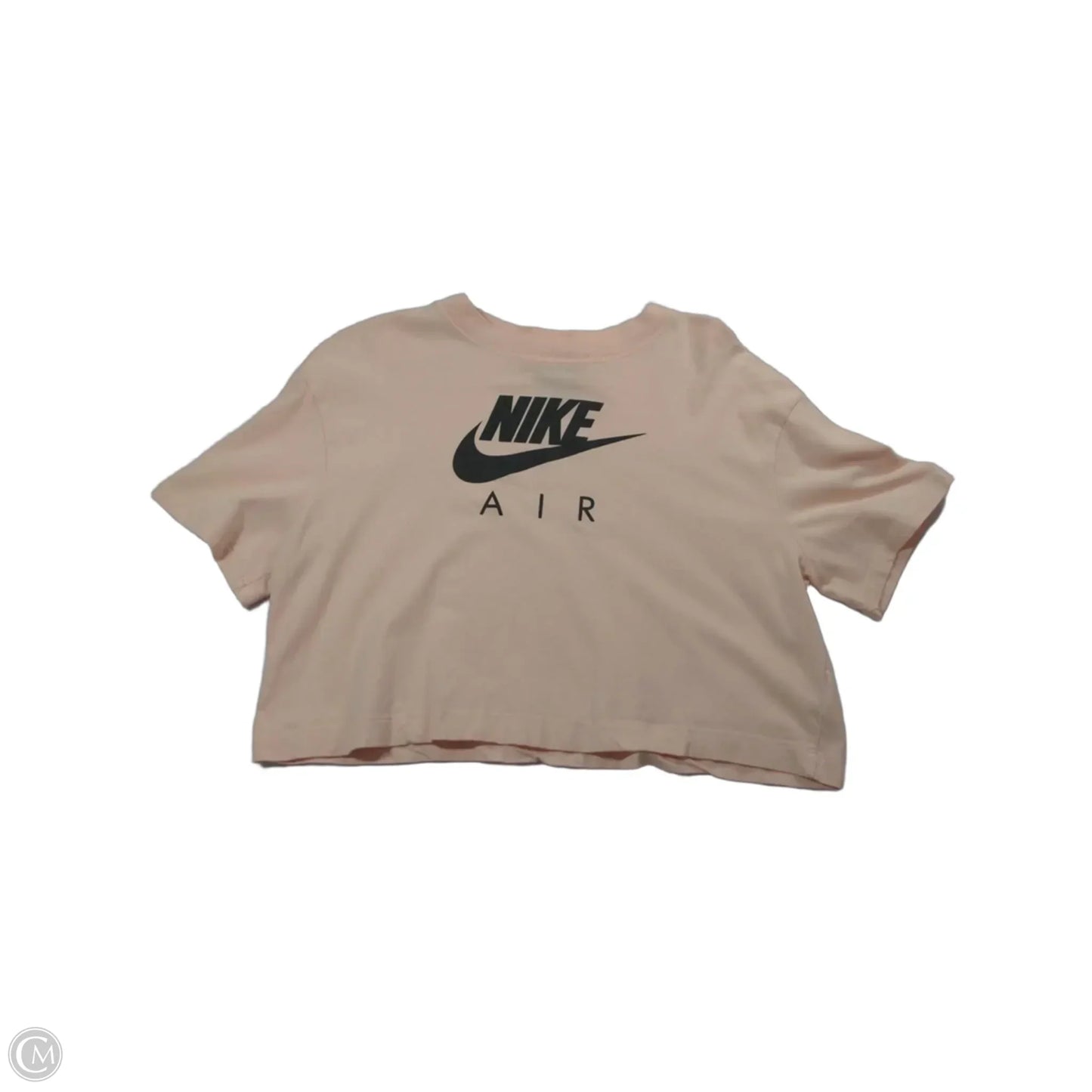 Top Short Sleeve Basic By Nike In Pink, Size: M