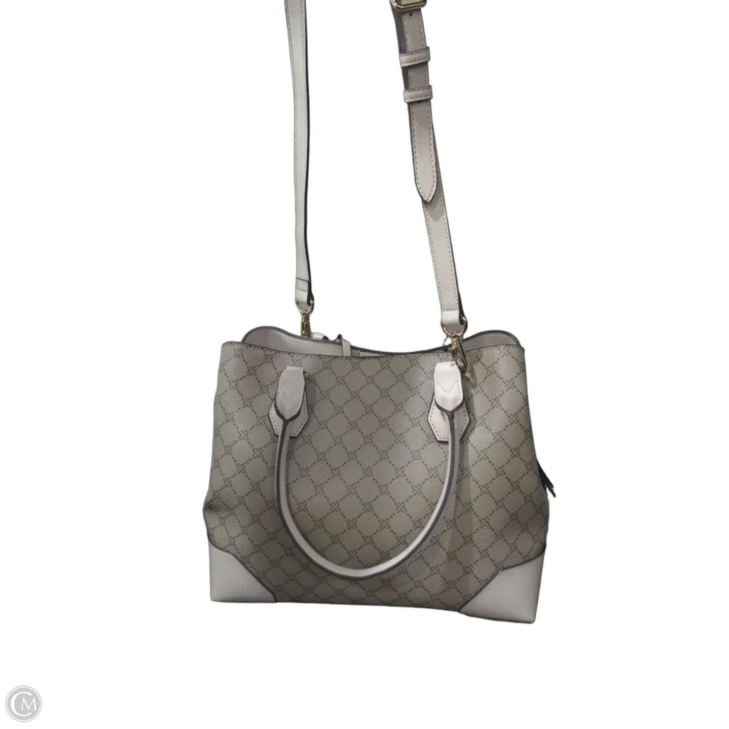 Handbag Leather By Nine West, Size: Large